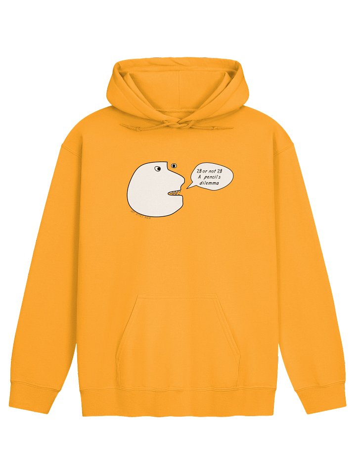 2B or not 2B. A Pencil's Dilemma Hoodie product image (1)