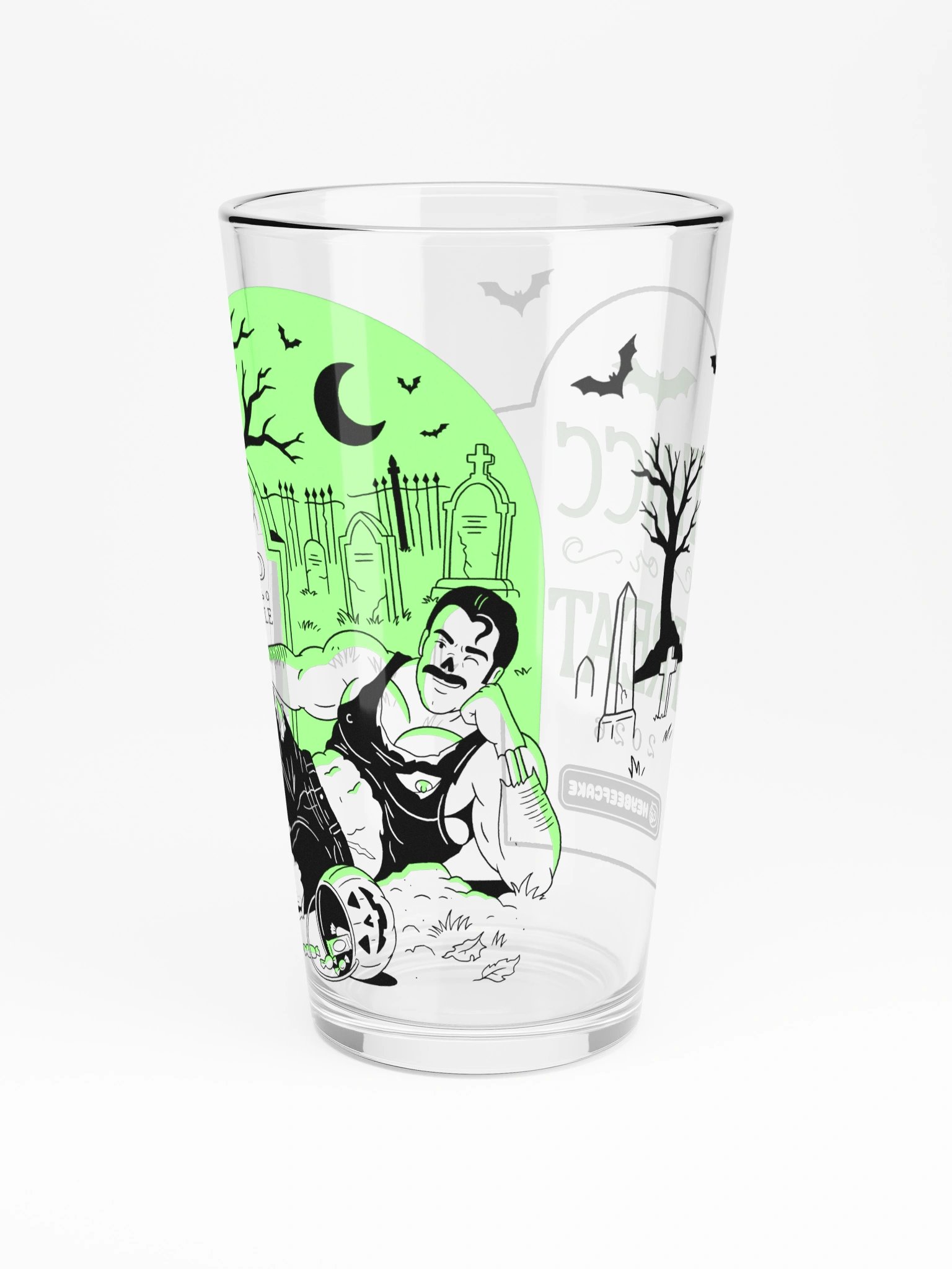 THICC or TREAT 2026 Pint Glass product image (5)