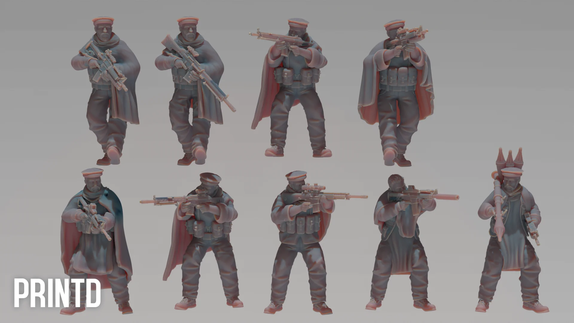 Tora Bora Soldiers - Modern Warfare Wargame Resin Models Zona Alpha product image (2)