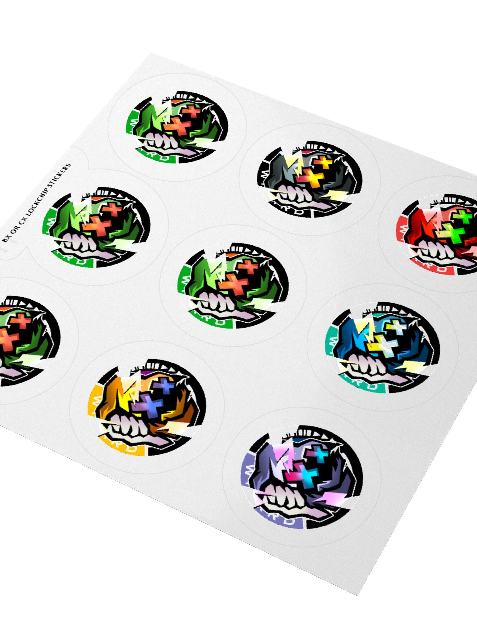 The BX & CX Lock Chip Sticker Pack product image (3)