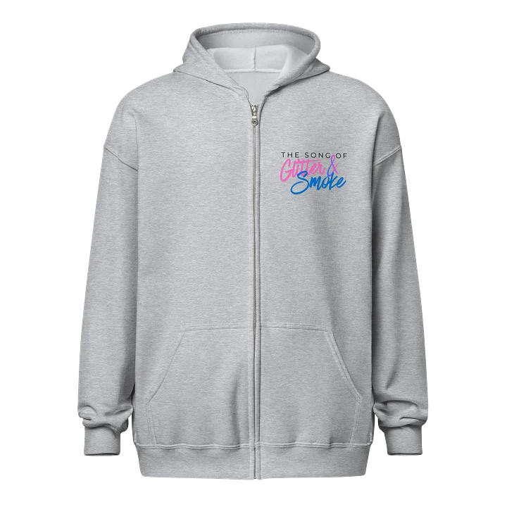 Glitter & Smoke - Light Zip Up Hoodies product image (1)