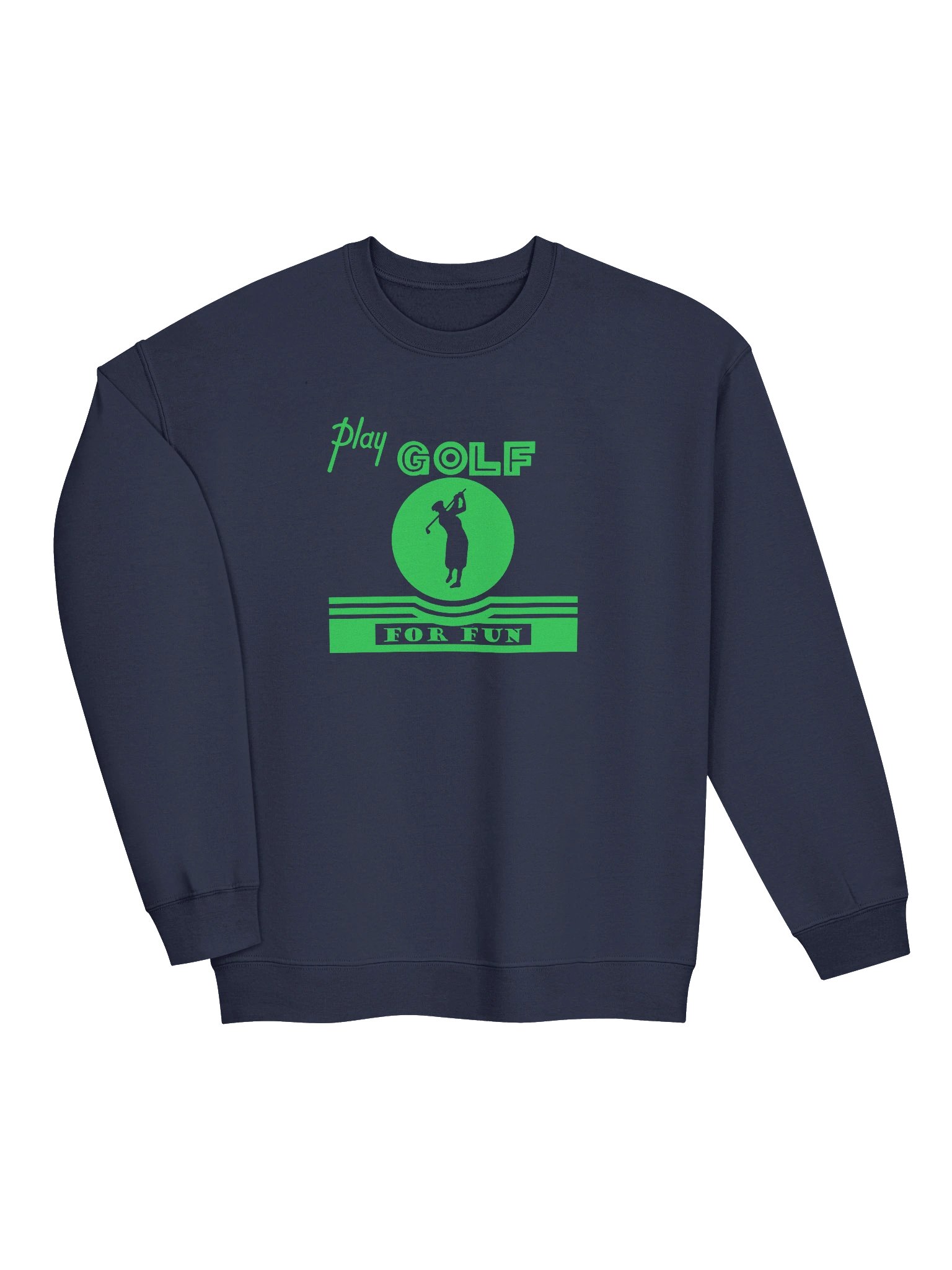 'Golf for Fun' Sweatshirt — Dark product image (2)