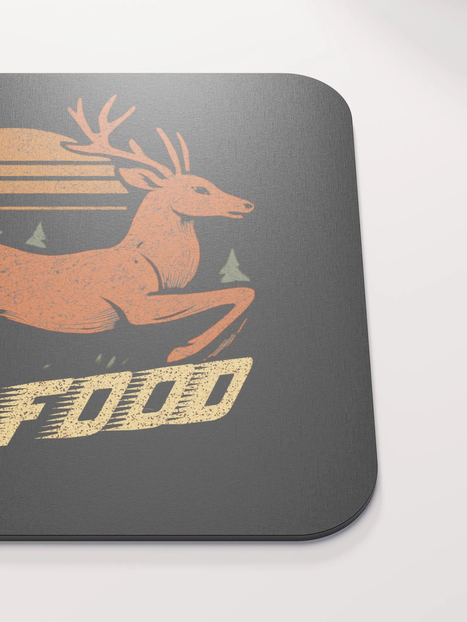 Fast Food Mouse Pad – Funny Deer Hunting Desk Mat product image (5)