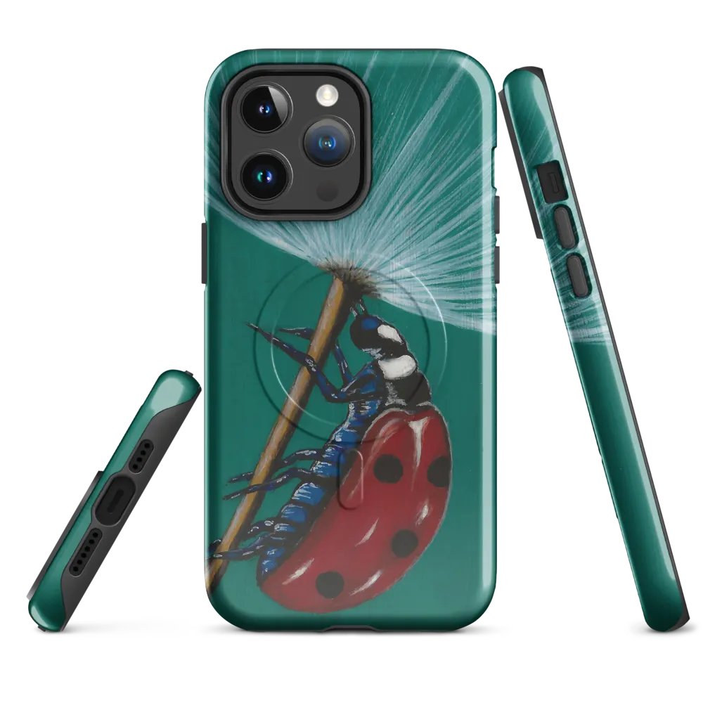 Ladybug on Dandelion Seed product image (1)