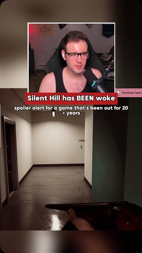 Silent Hill? Getting woke? It’s BEEN woke 
.
.
.
.
.
#gaymer #silenthill #horrorgame #gamingreels #horrornerd