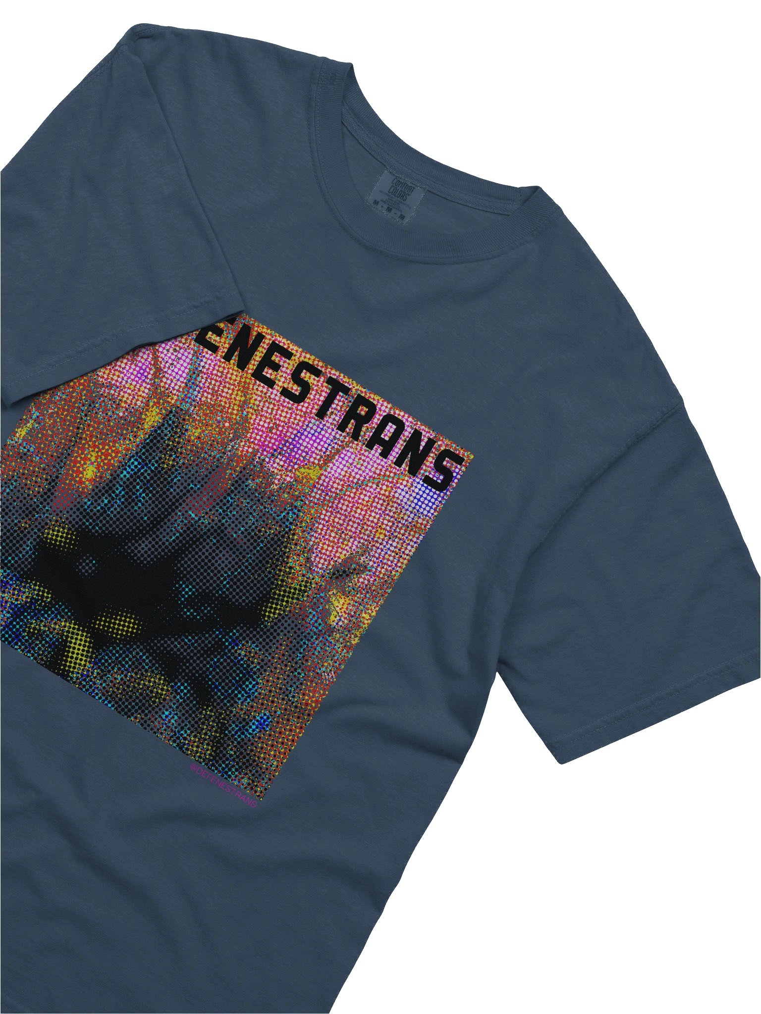 Defenestrans "glow" logo t-shirt product image (5)