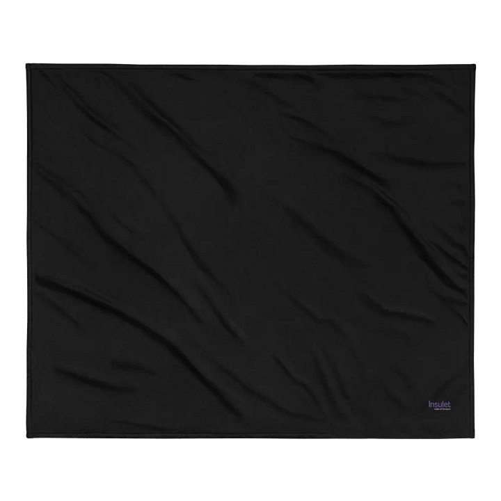 Insulet Cozy Embroidered Sherpa Blanket product image (2)