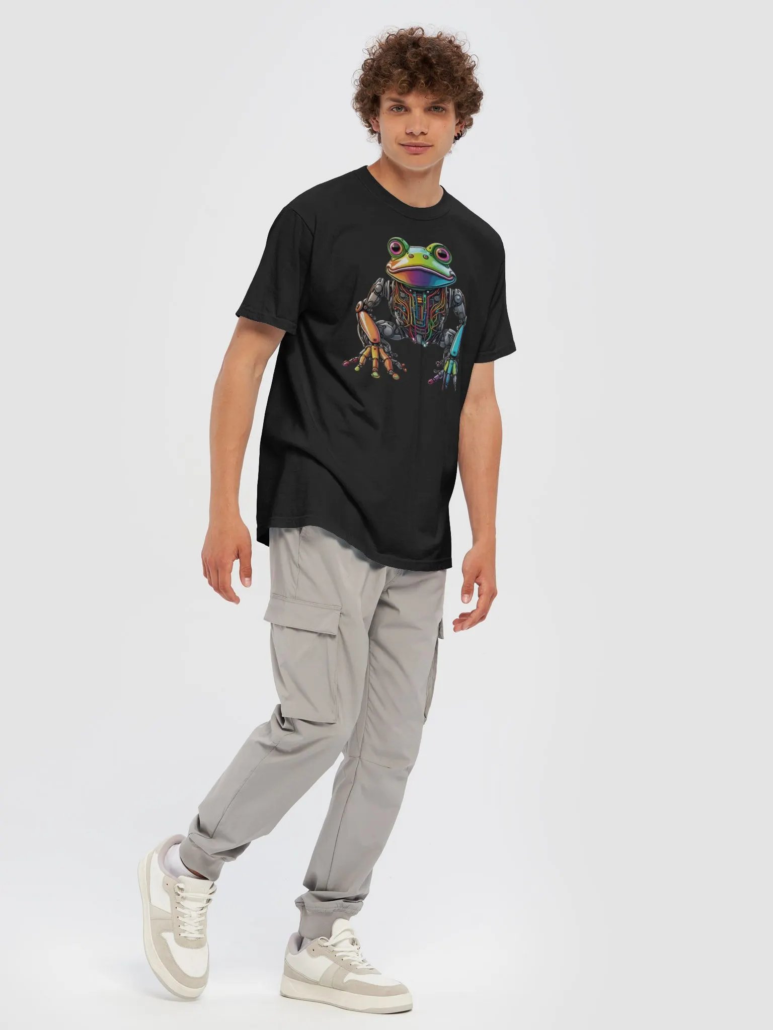 Frog Robot T Shirt product image (15)