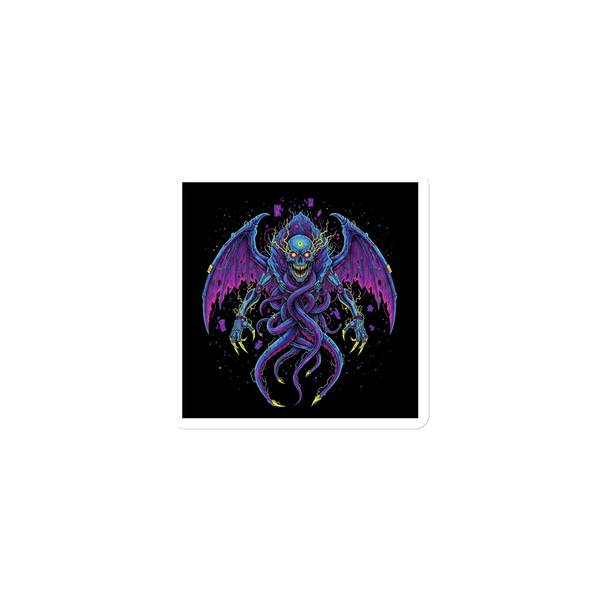 Neonspindle Wraith Creature Die-Cut Magnets product image (1)