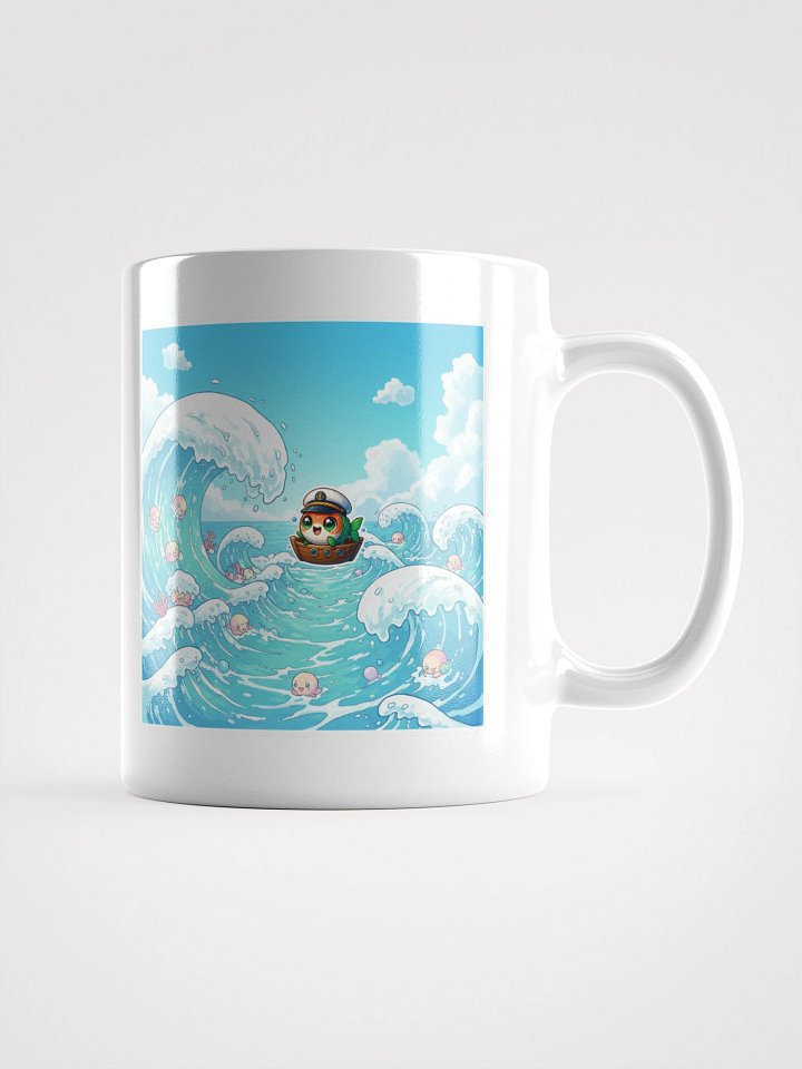 Captain Fin White Mug product image (2)