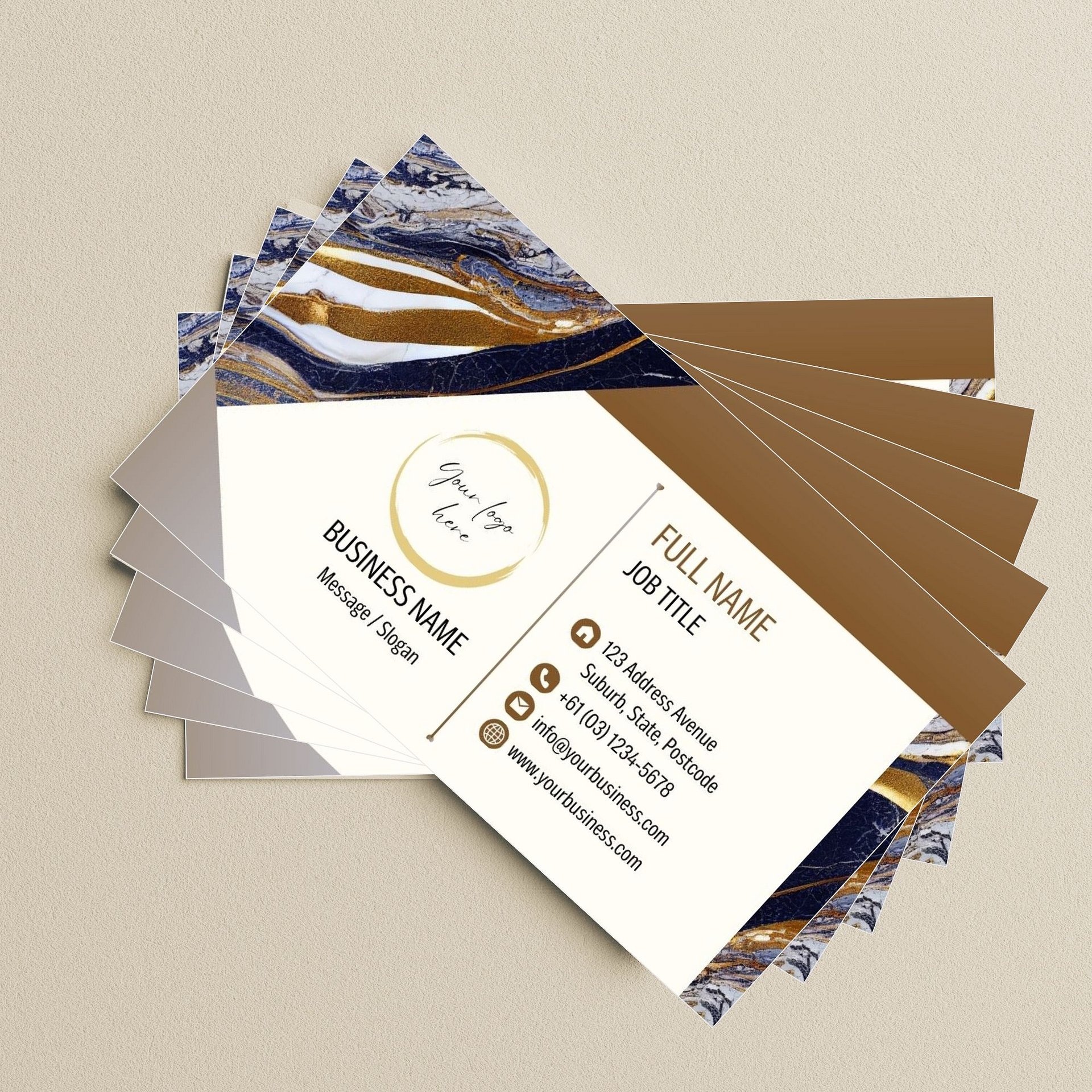 Aurelia - Business Card Template product image (4)