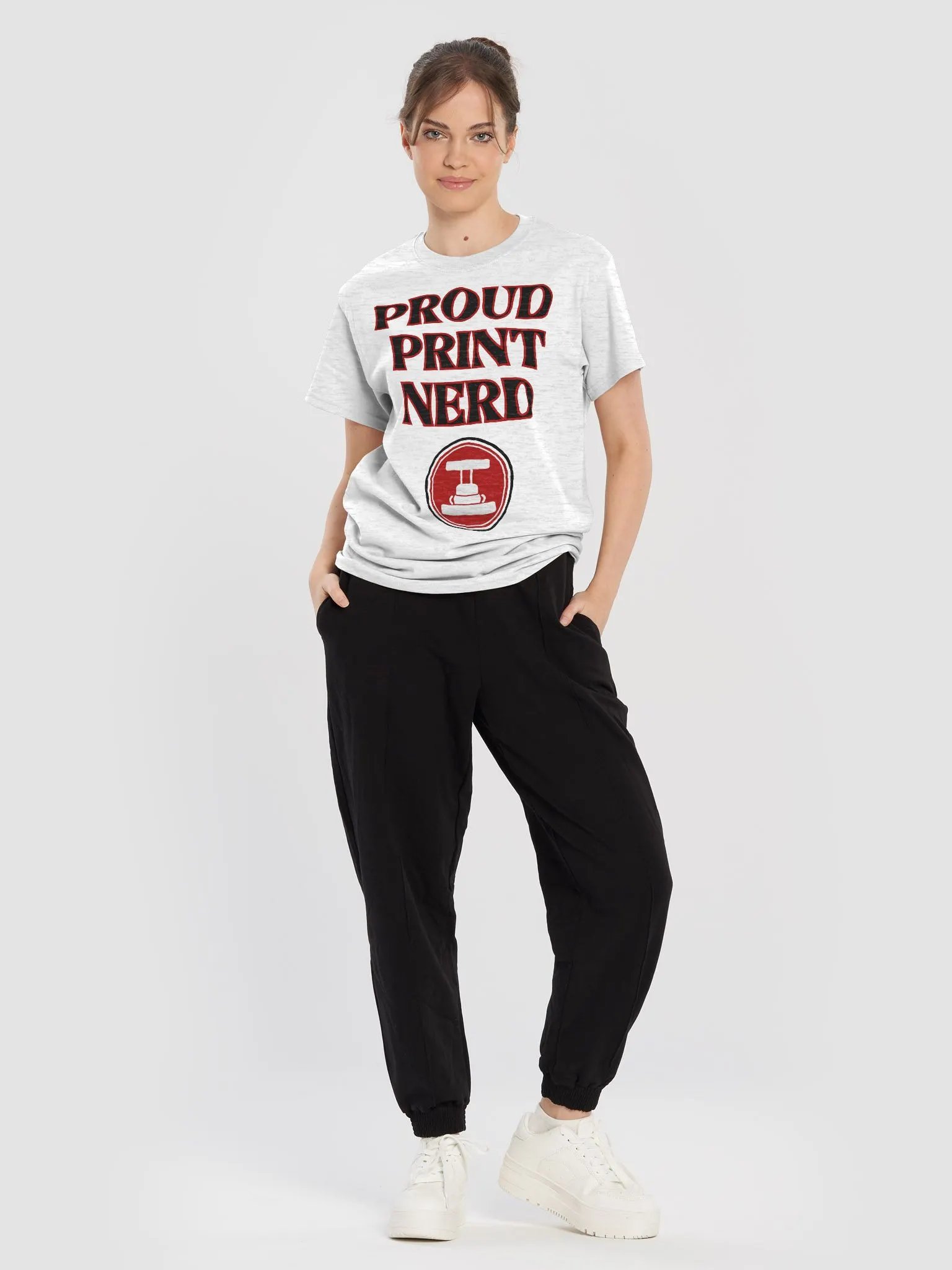 Proud Print Nerd Graphic Tee product image (5)