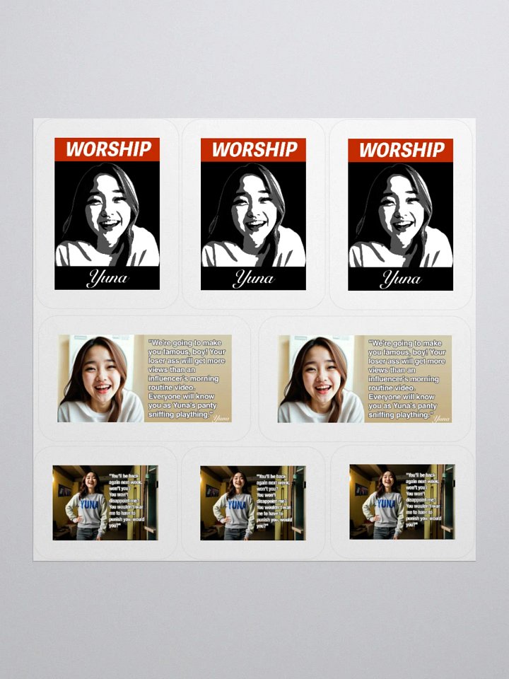 Yuna Sticker Pack product image (1)