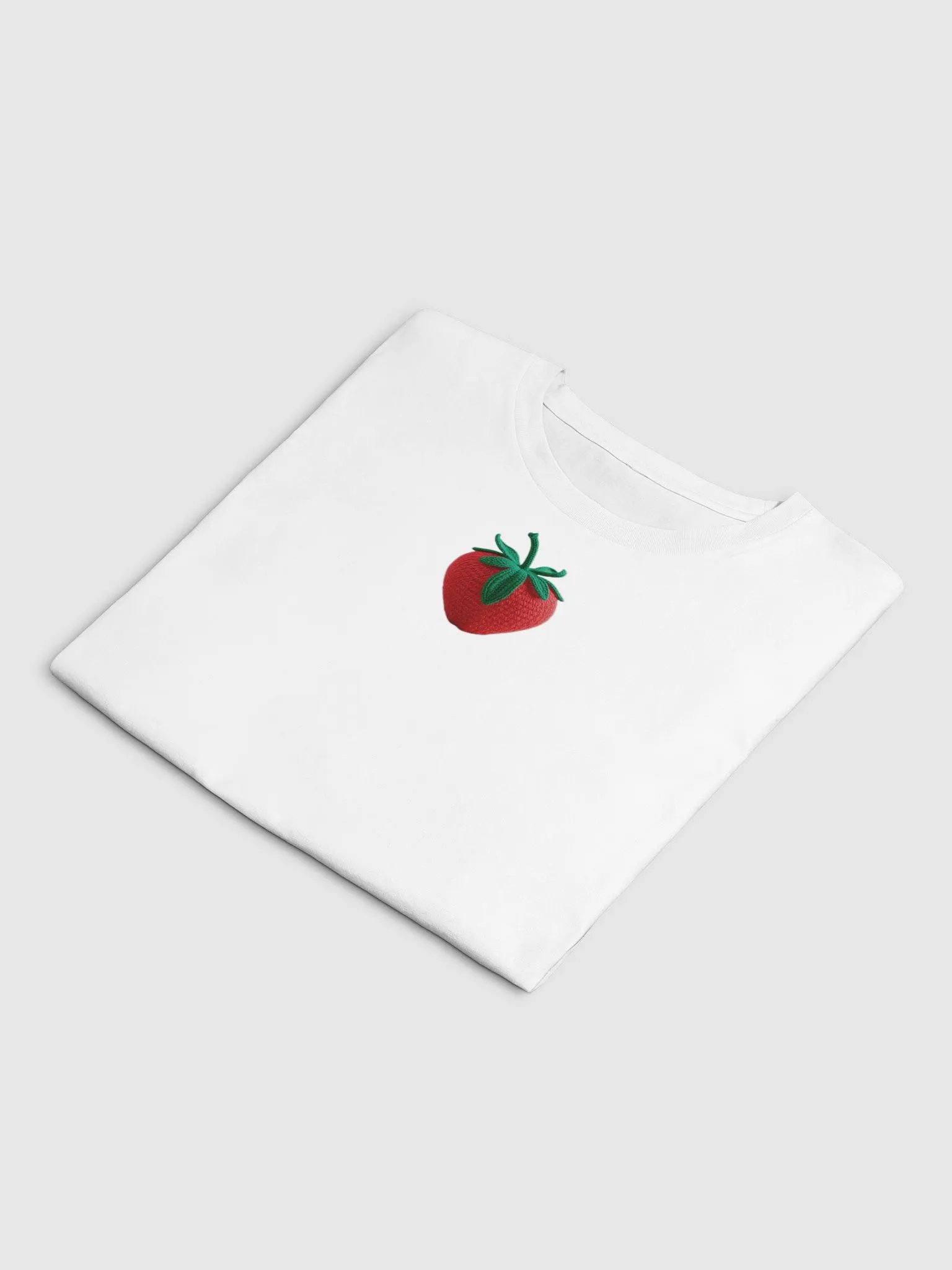 CozyAvocado Women's Premium Strawberry Crop Top #5 product image (4)