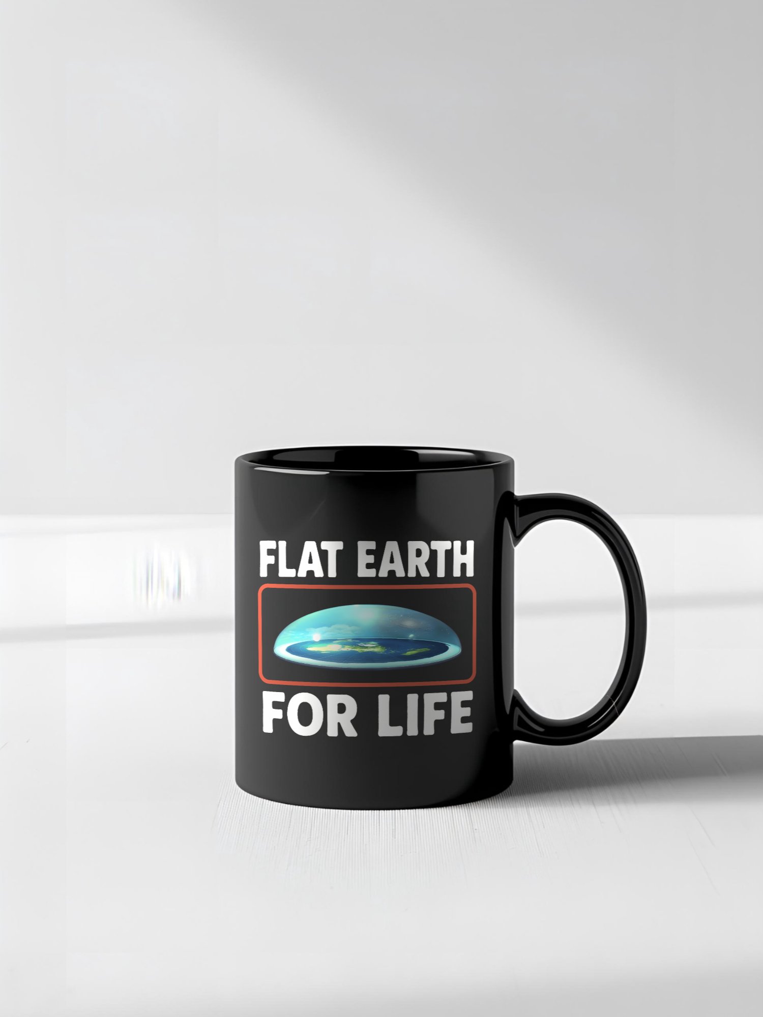 Motivational Mug | Your Only Limit Is YOU | Flat Earth For Life Coffee Cup product image (7)