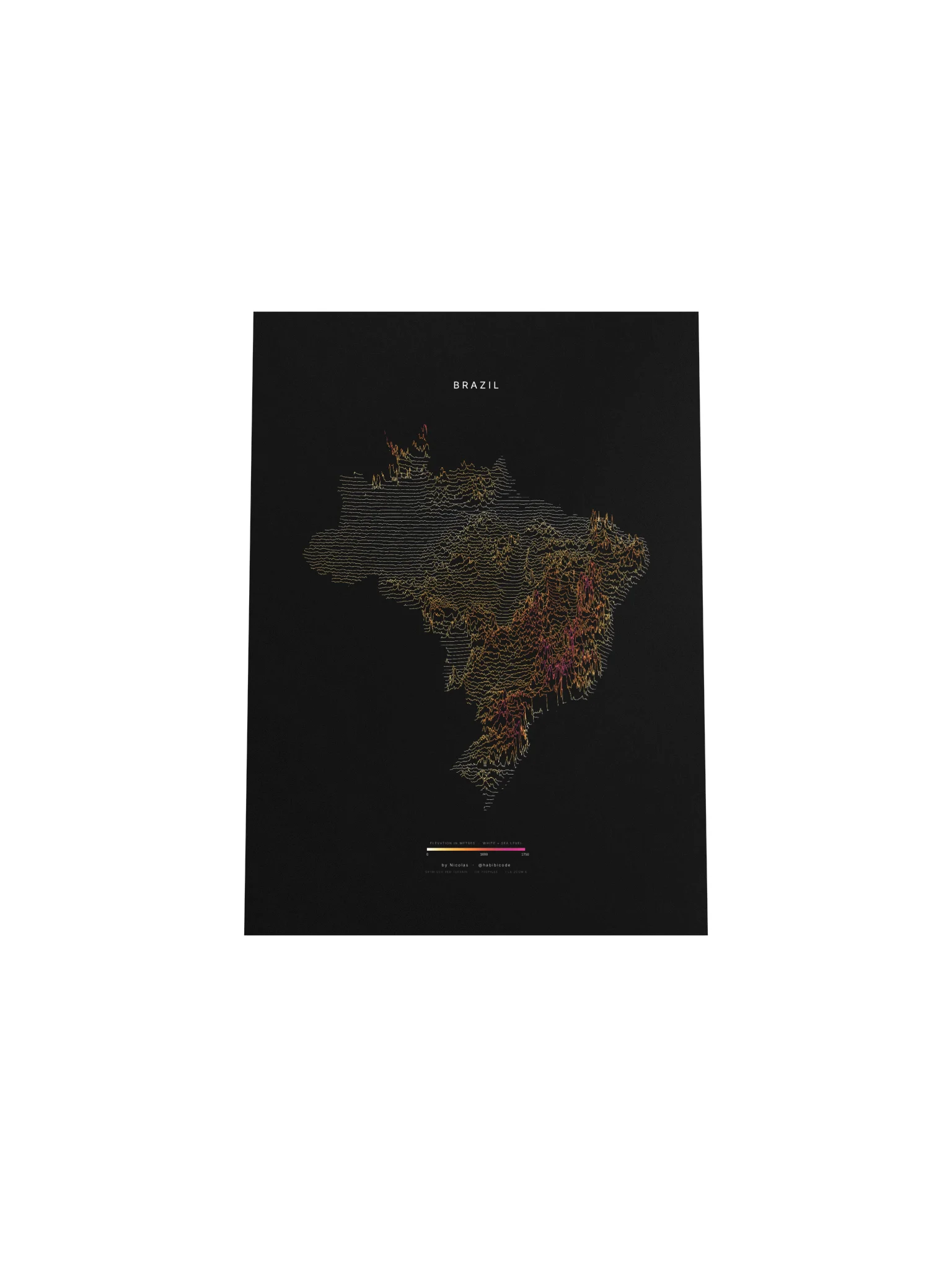 Ridgeline Poster - Brazil product image (4)