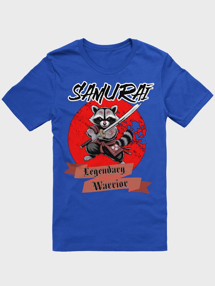 Samurai Legendary Warrior Raccoon Tee product image (1)