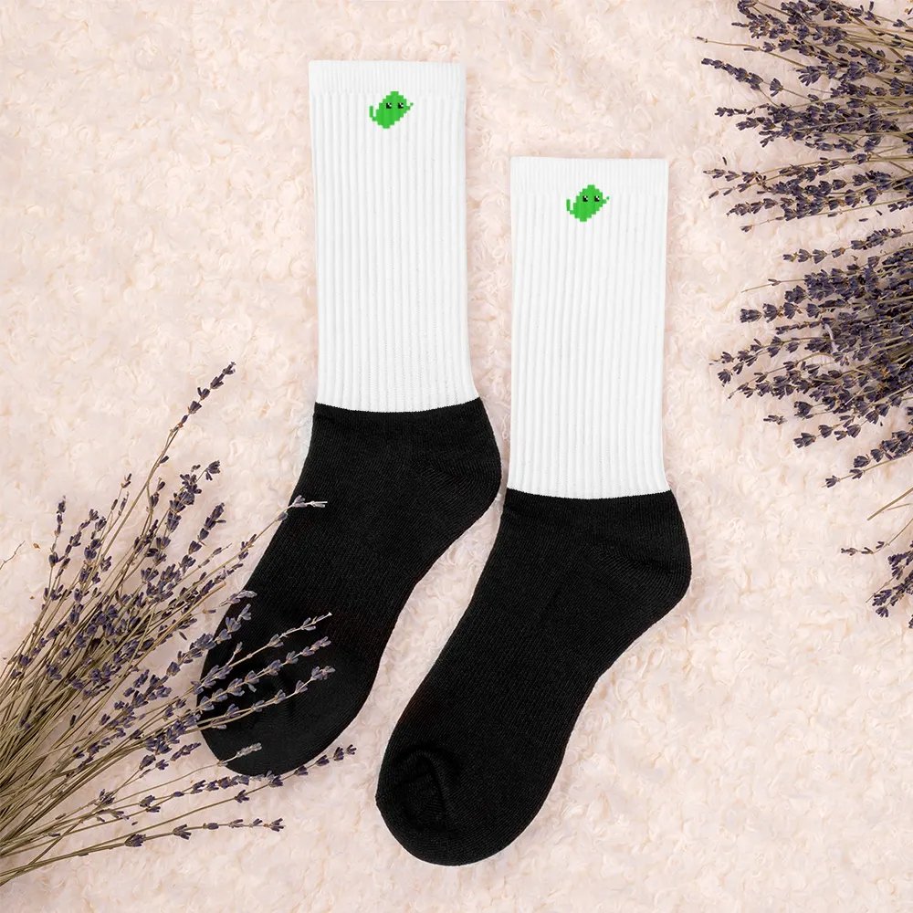PIXEL LIME SOCKS product image (5)
