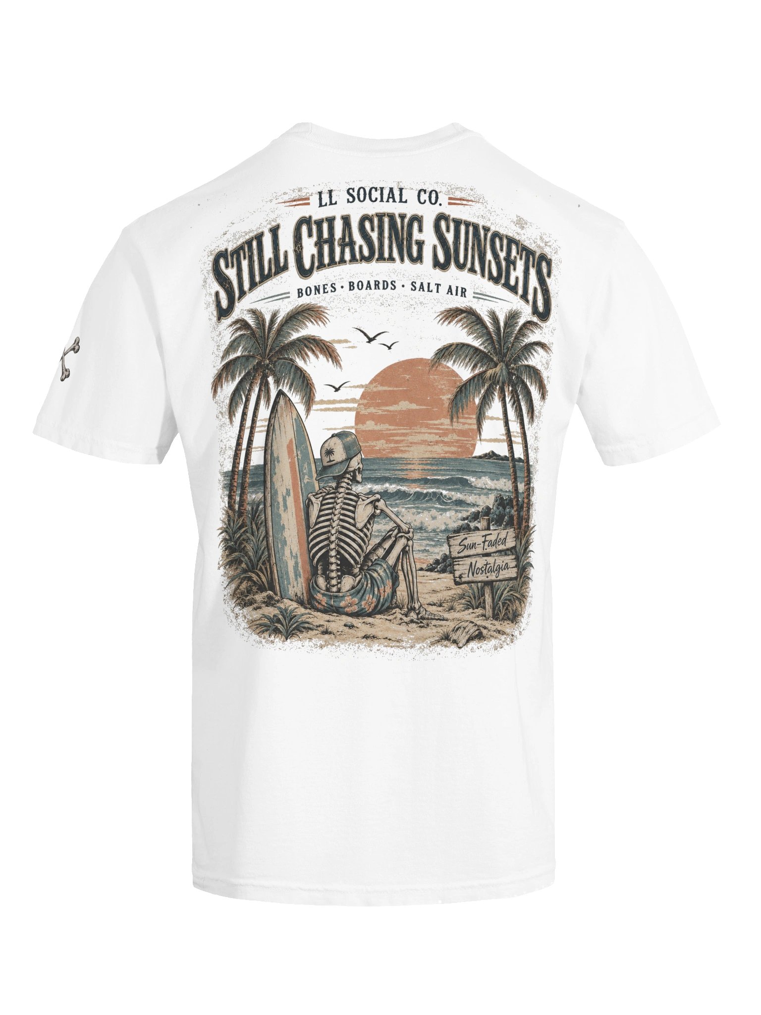 Still Chasing Sunsets Comfort Colors Tee — Coastal Skellie Edit product image (7)