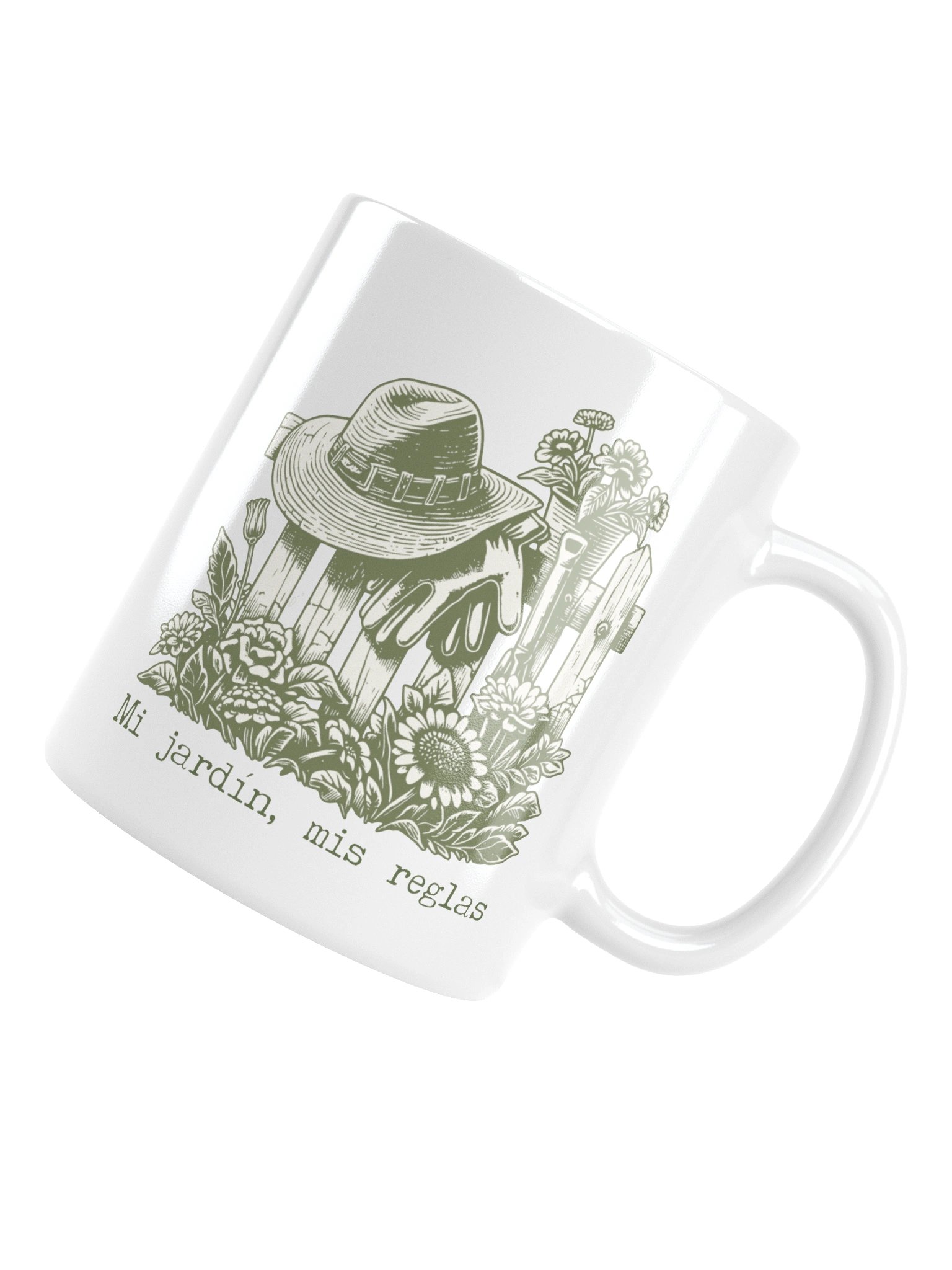Taza Mi Jardín Mis Reglas | Taza Original para Jardinera | Regalo Divertido para Amantes del Jardín product image (6)
