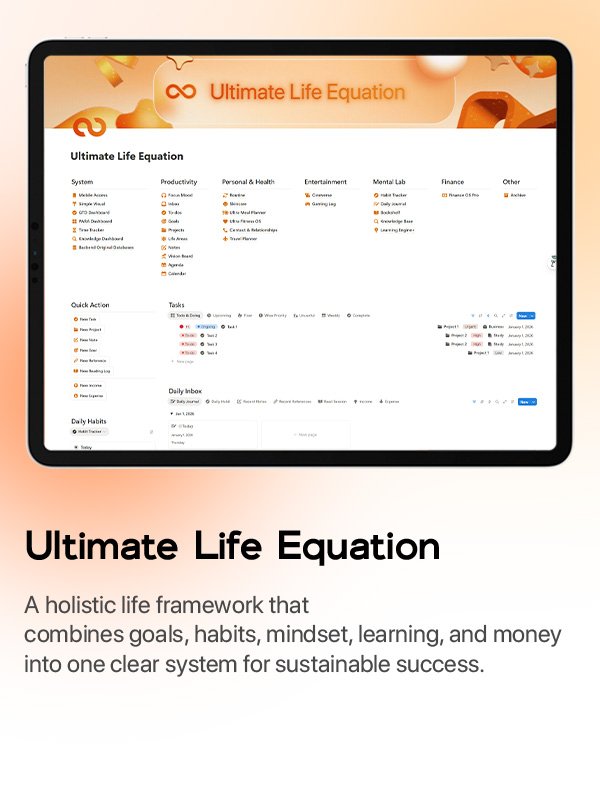 Ultimate Life Equation product image (1)