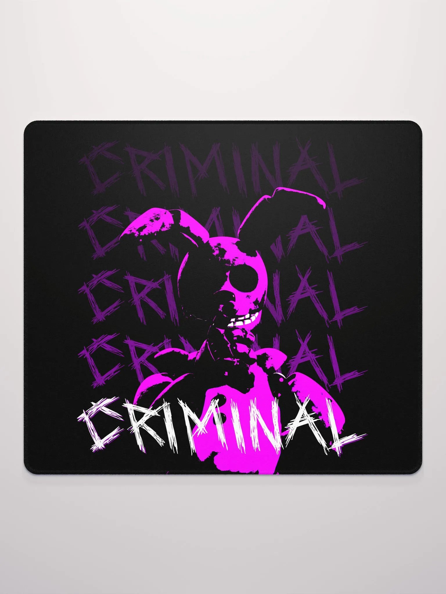 CRIMINAL - PREMIUM Gaming Mousepad (Black) product image (2)