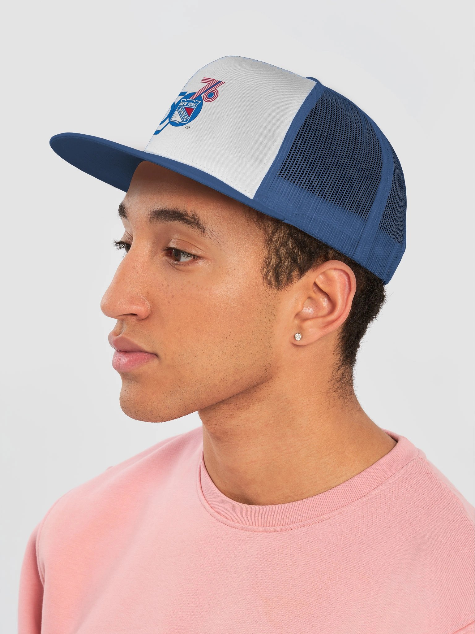 New York Rangers 50th Anniversary Trucker Cap product image (8)