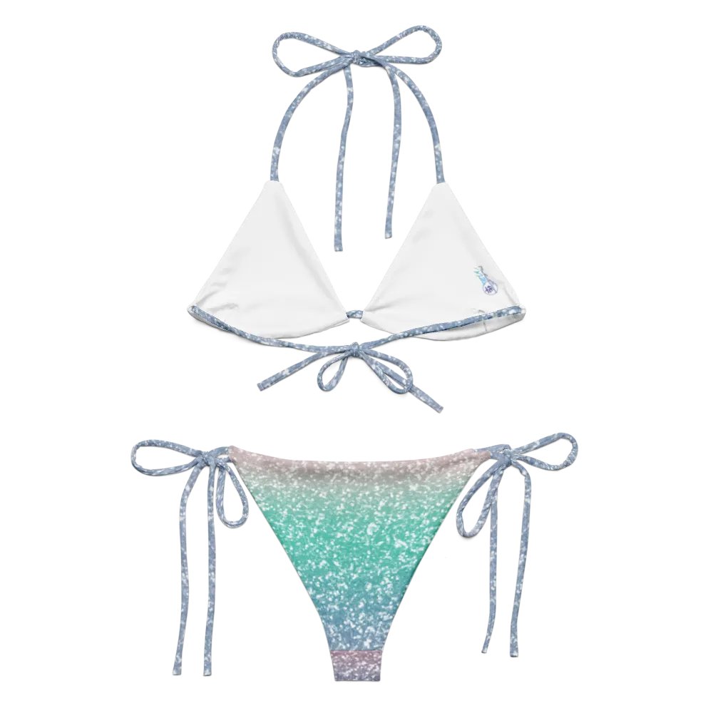 Glitter Unicorn Texture Design String Bikini (5) product image (2)