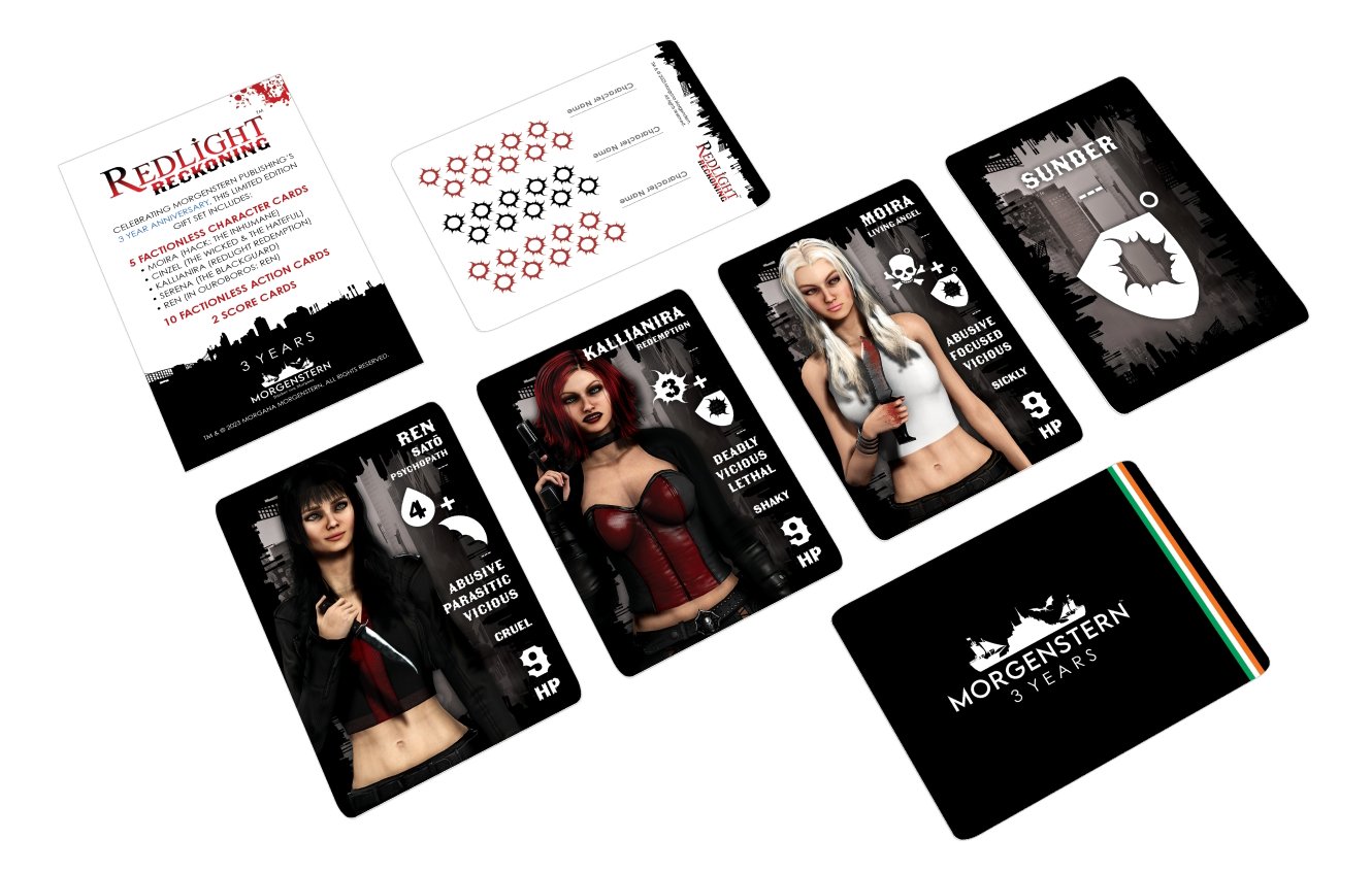 Redlight Reckoning CCG - Morgenstern Gift Set product image (2)