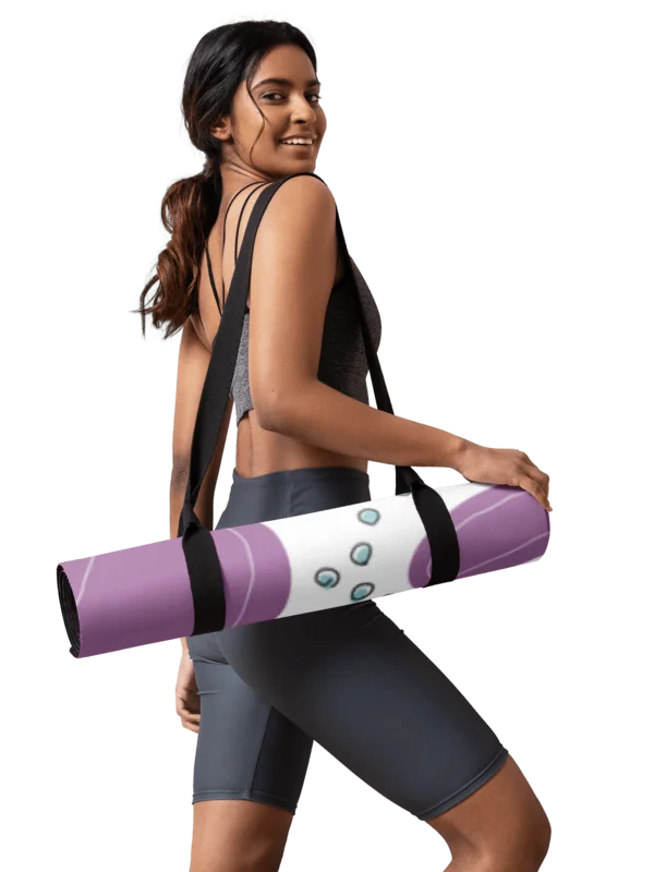 Nordic Zen Yogamatte – Lilac & Mint product image (3)