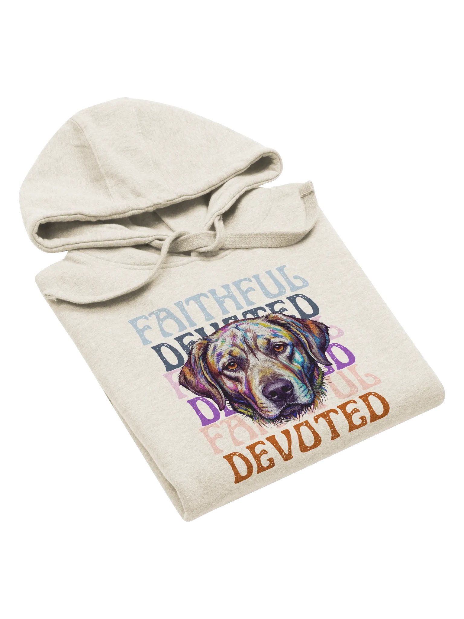 Faithful and Devoted Front Graphic Hoodie product image (5)