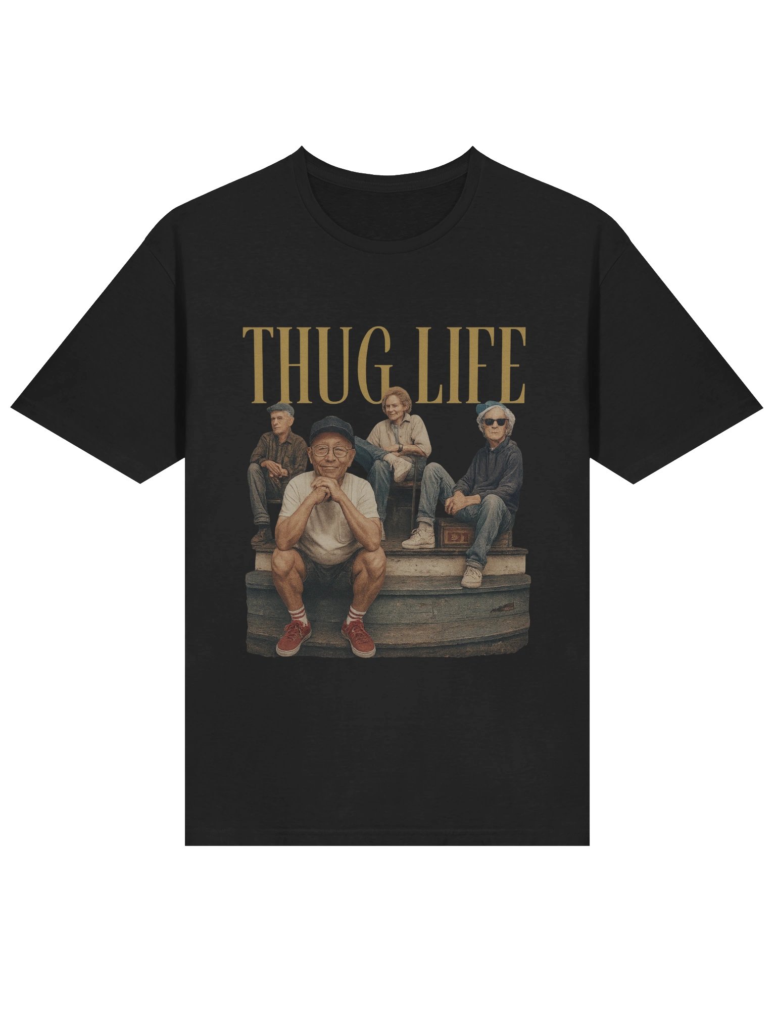 Vintage Vibe 'THUG LIFE' T-Shirt product image (3)