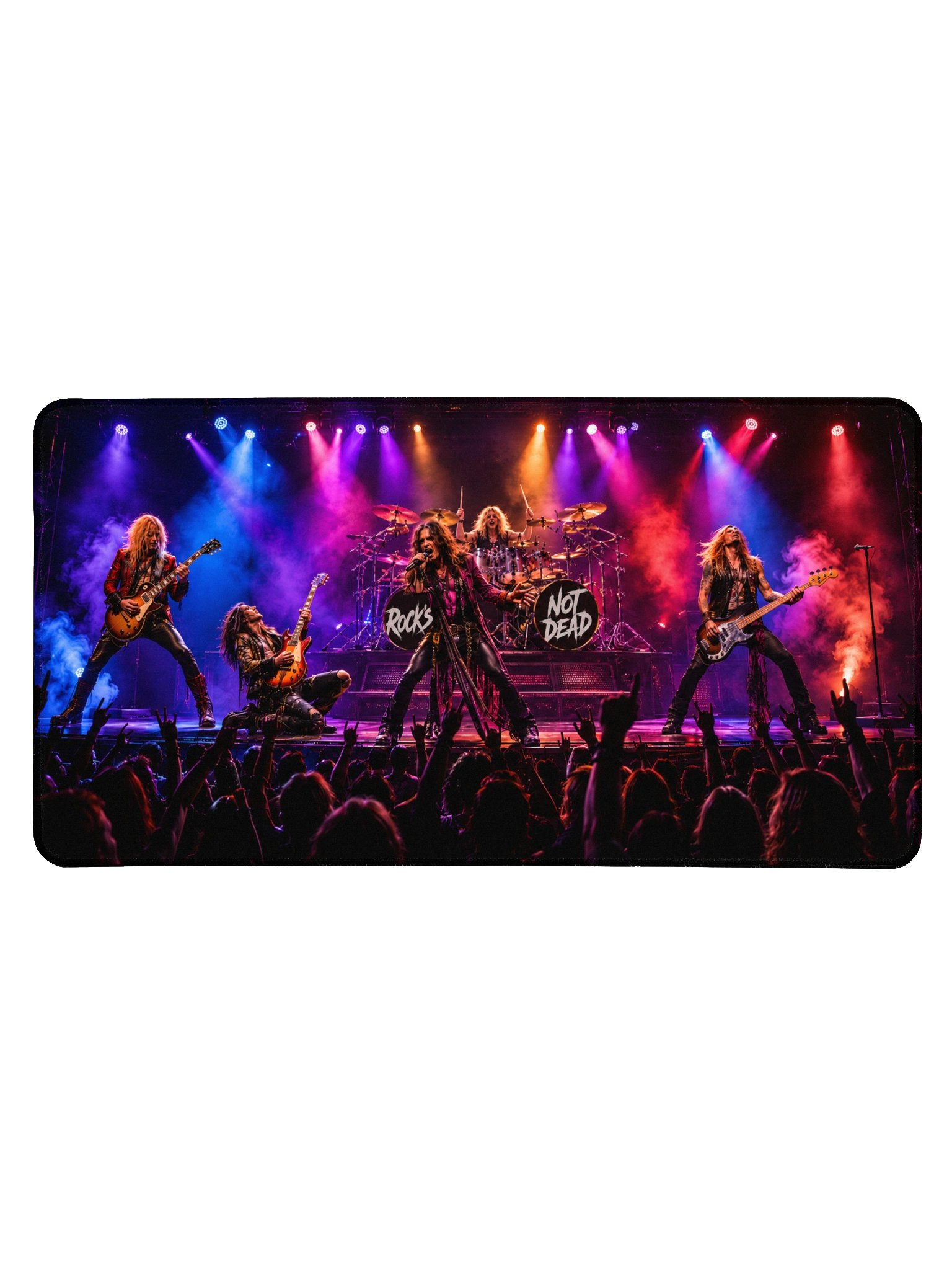 Rock's Not Dead Desk Mat product image (1)