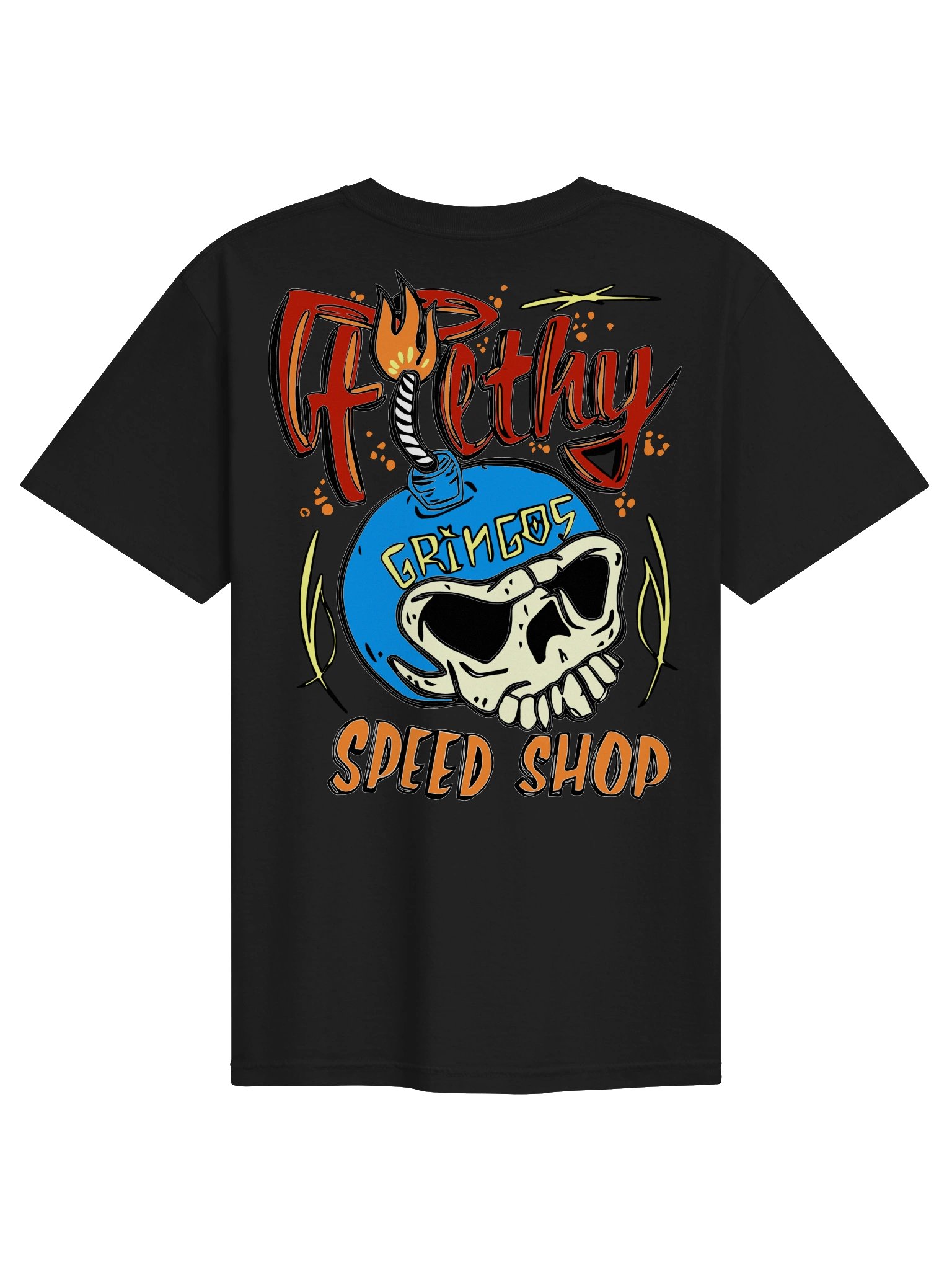 FILTHY GRINGOS COLORED BOMB T-SHIRT product image (1)