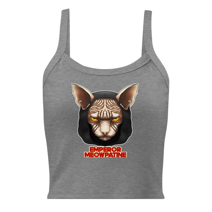Emperor Meowpatine Crop Tank product image (1)