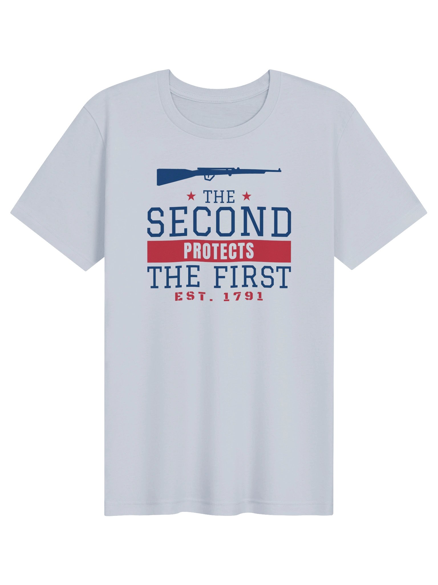 The Second Protects The First Tee (Light Colors) product image (4)