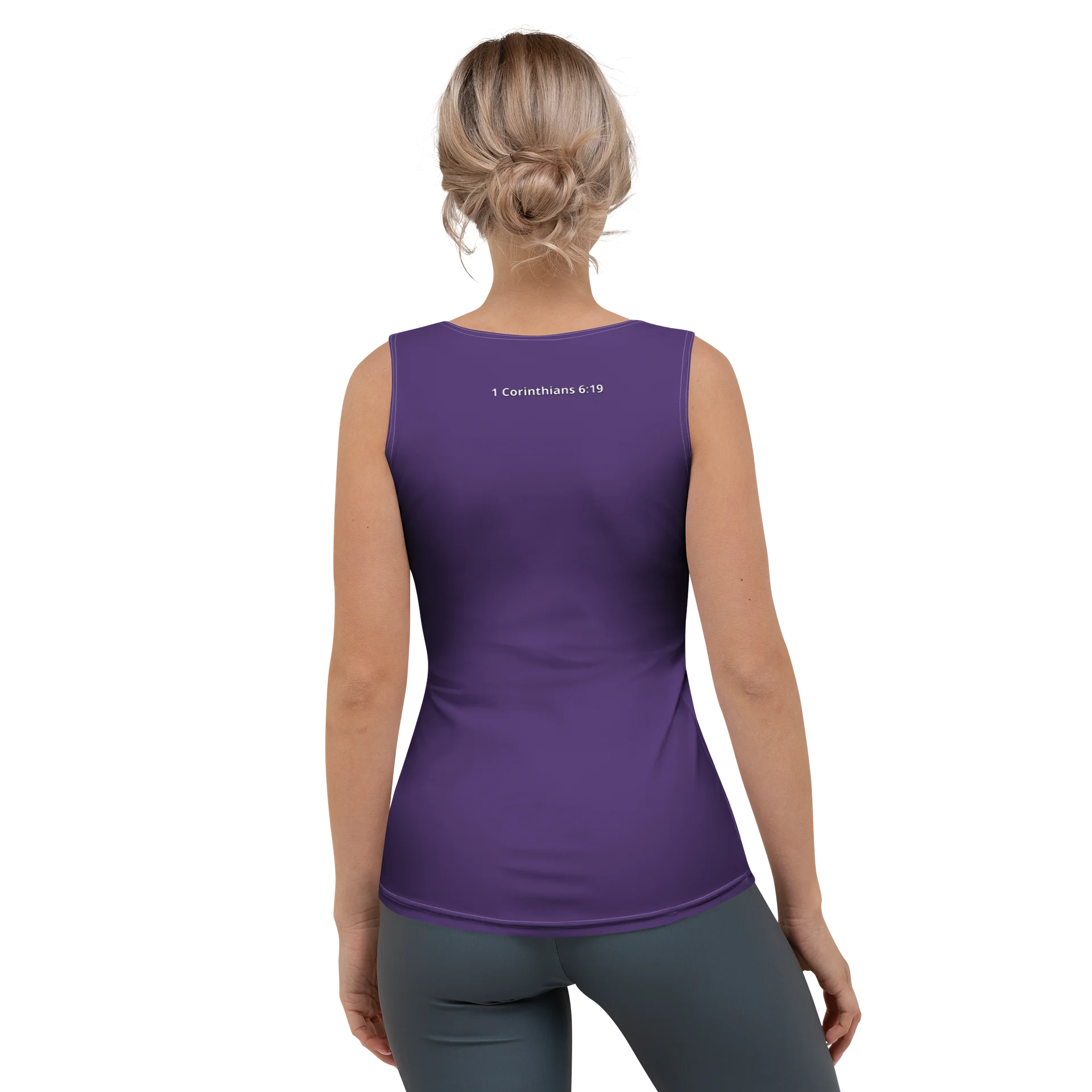 His House Womens Performance Tank - Purple product image (2)