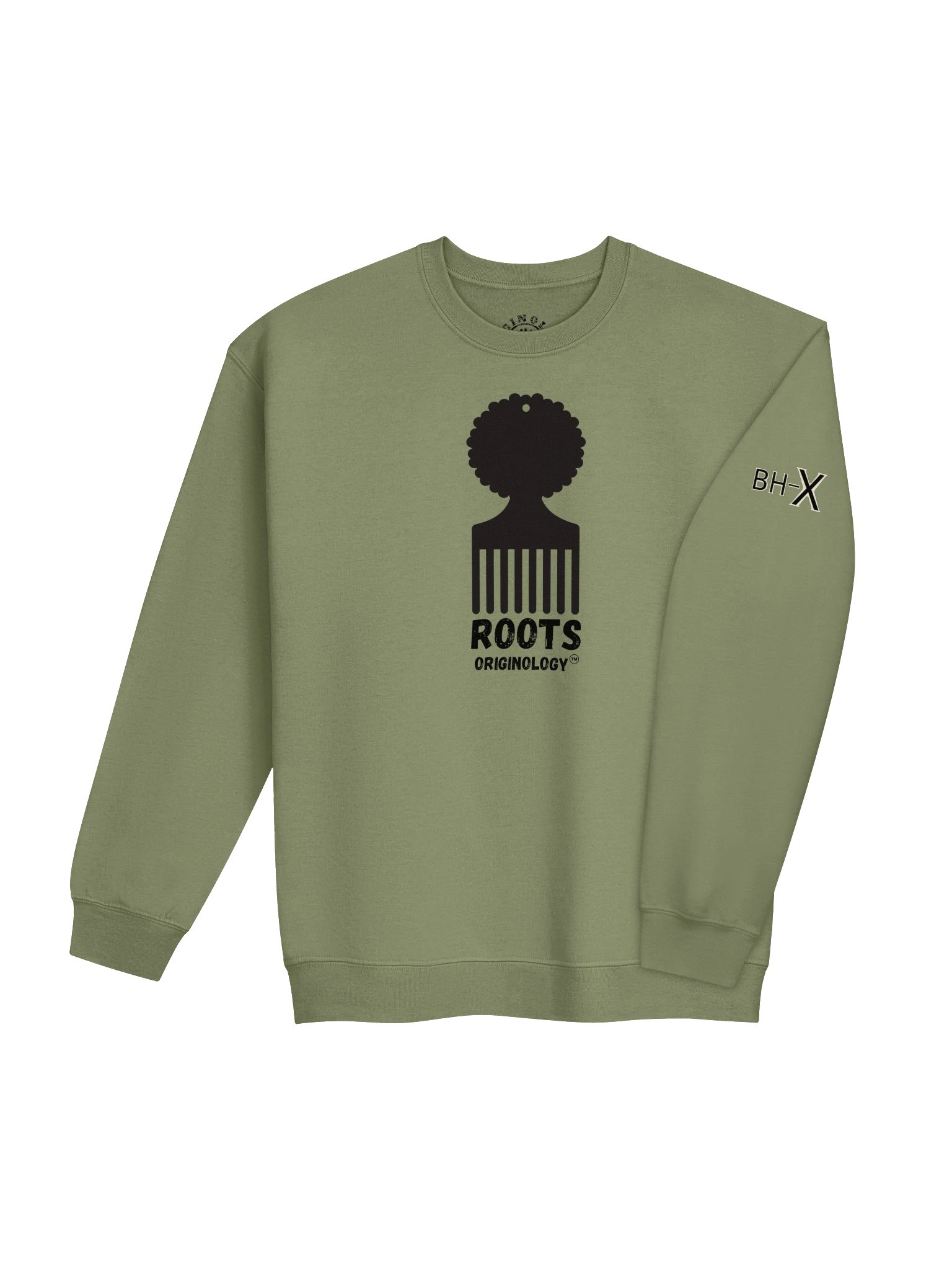 Afro Roots BLK | Sweatshirt | Originology | Black History X product image (4)