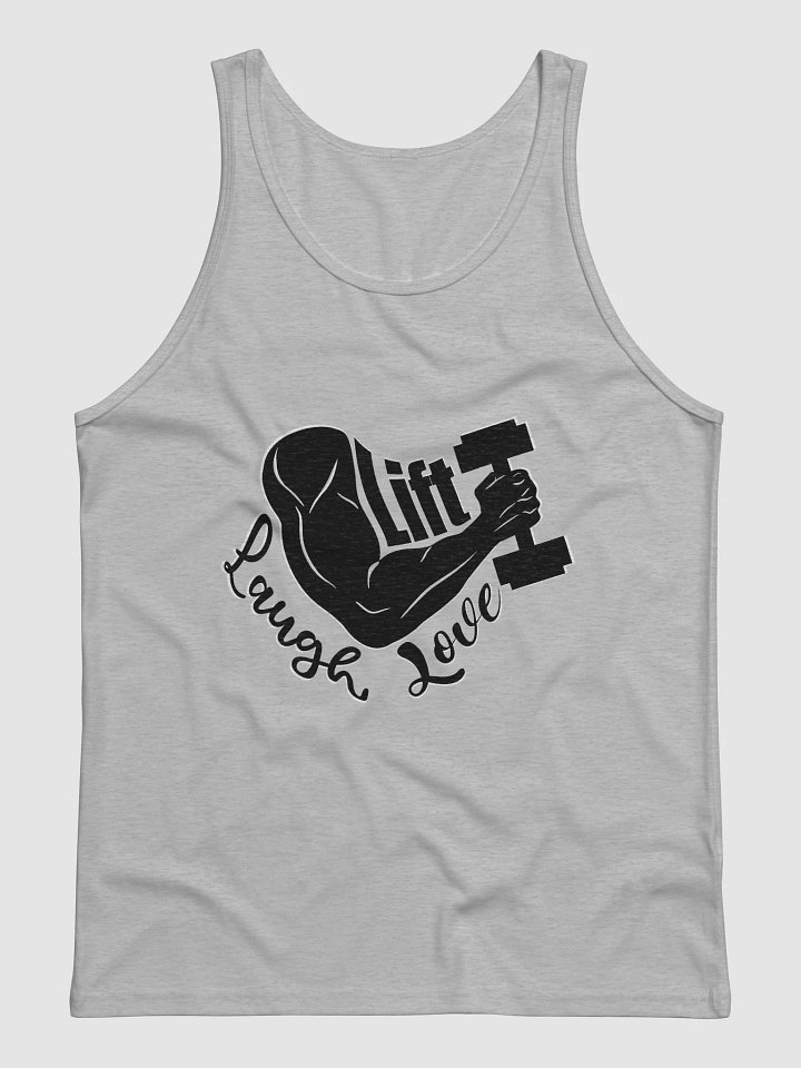 Lift Laugh Love Dark Mode Flex Tank Top product image (5)