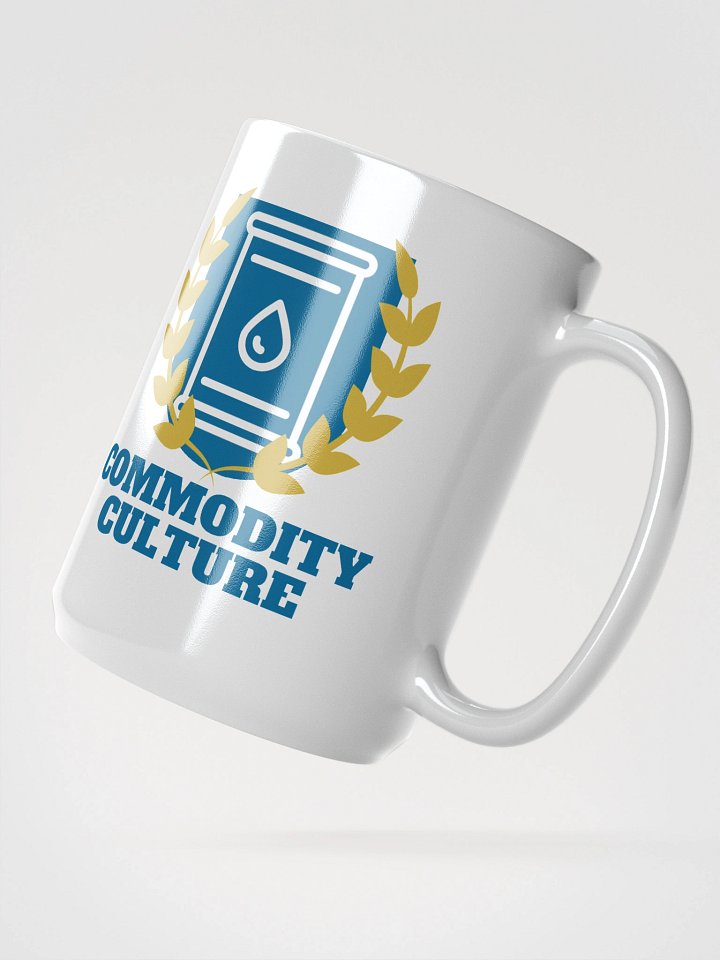 Commodity Culture White Glossy Mug (15 oz.) product image (2)