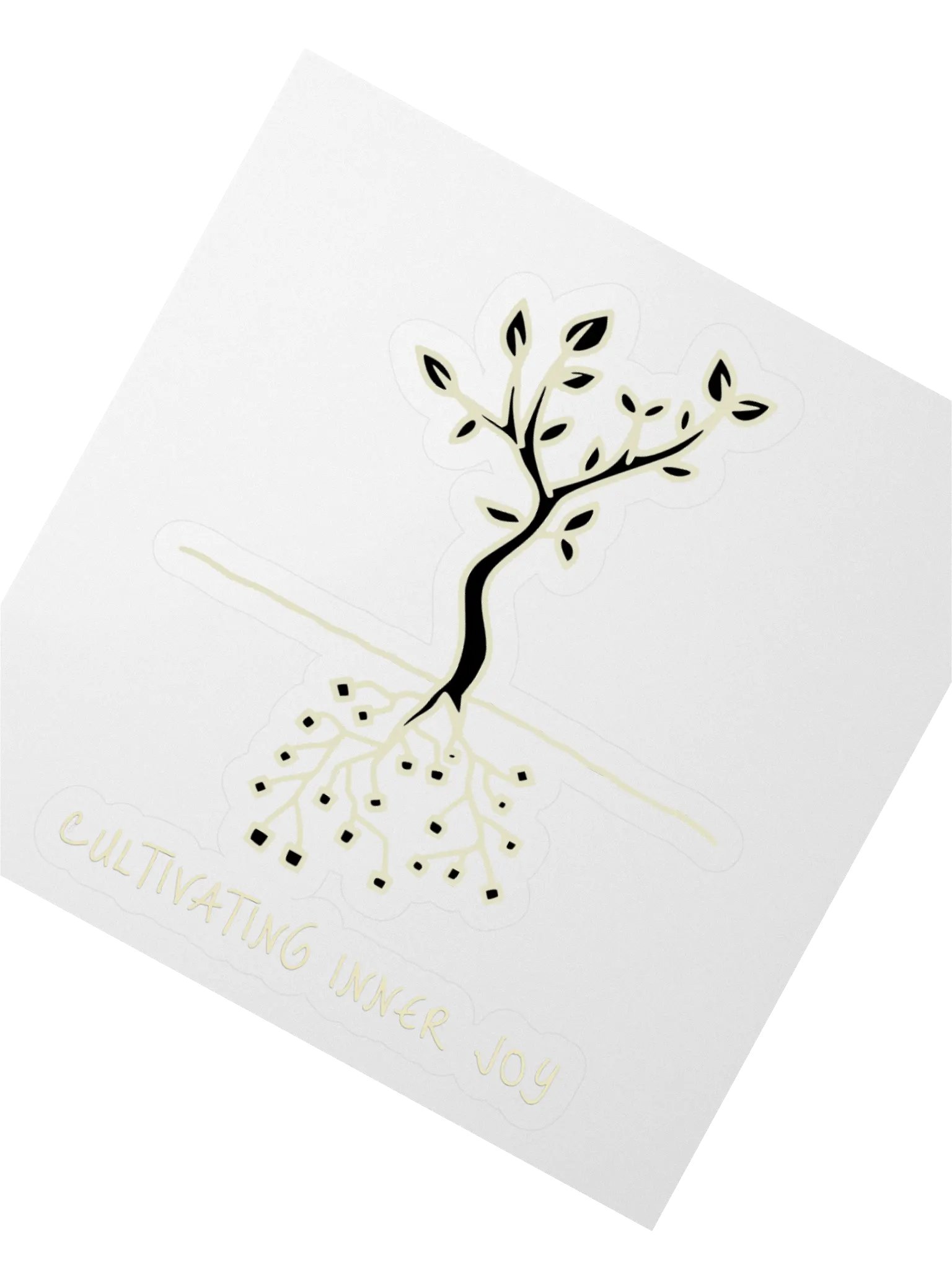 Cultivating Inner Joy Tree Sticker product image (2)