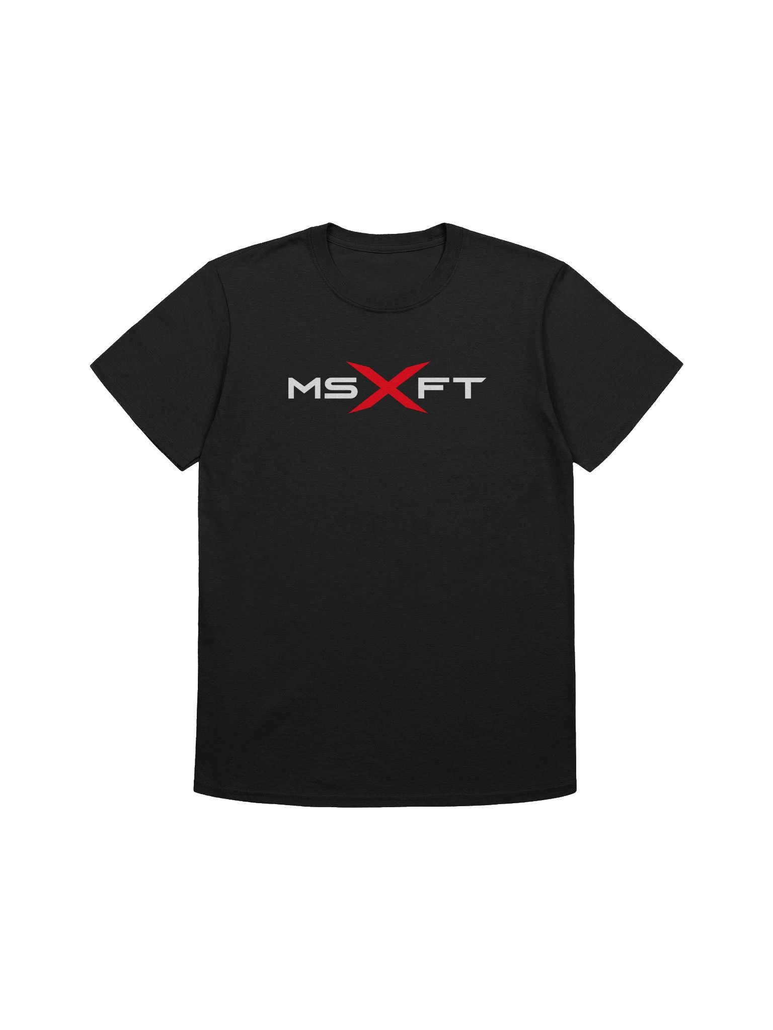 MSFT1 - Black T-Shirt product image (1)