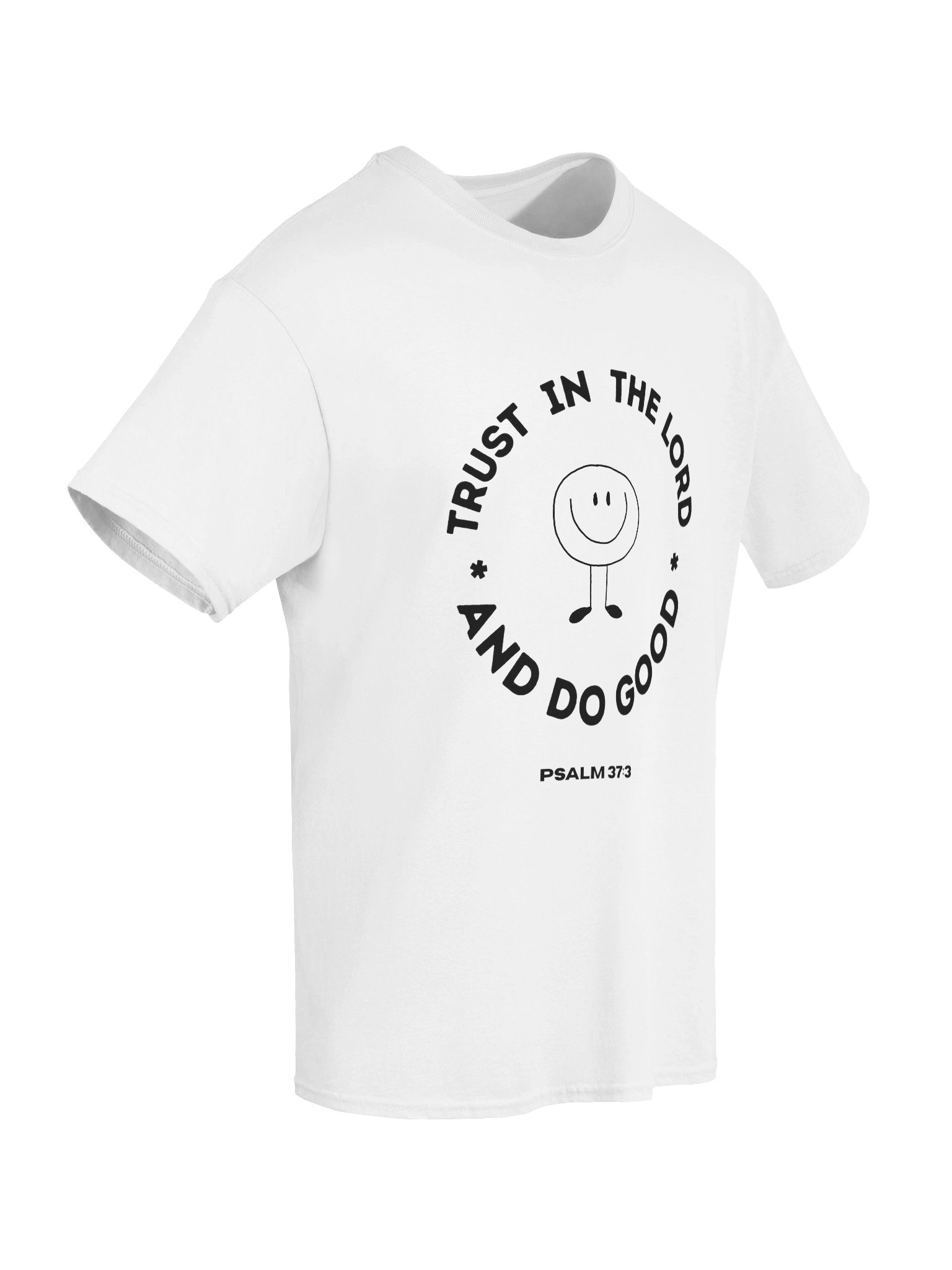 Psalm 37 Trust in the Lord (Happyface Tee) product image (15)