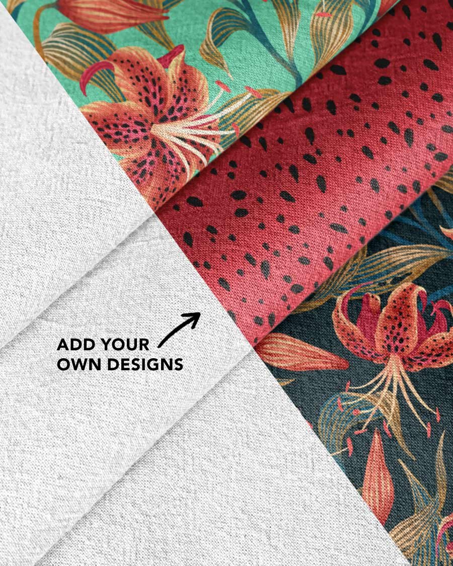 Three Cotton Fabrics Mockup product image (2)