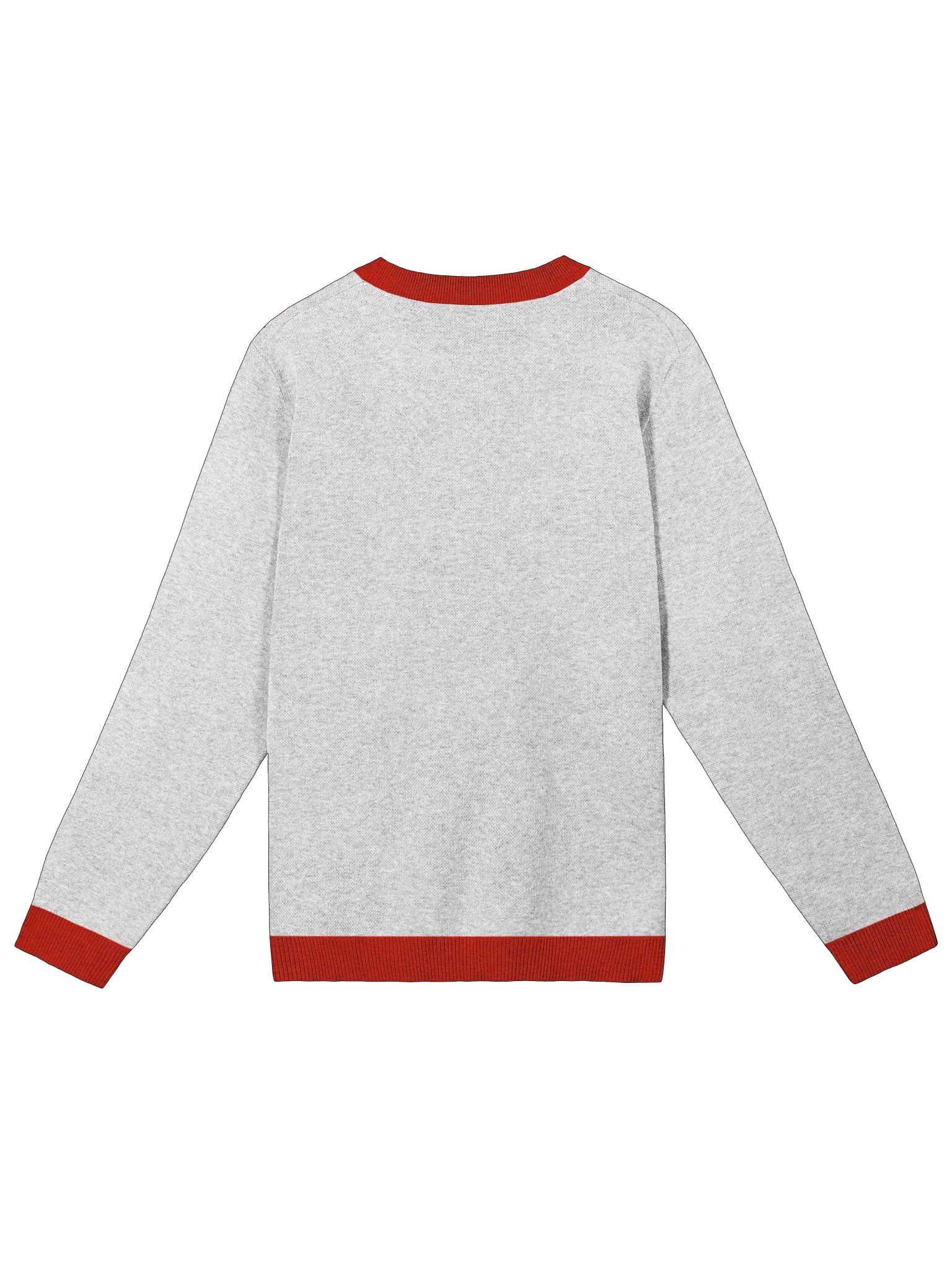 Aurora CO Knitted Sweater (Red/White) product image (2)
