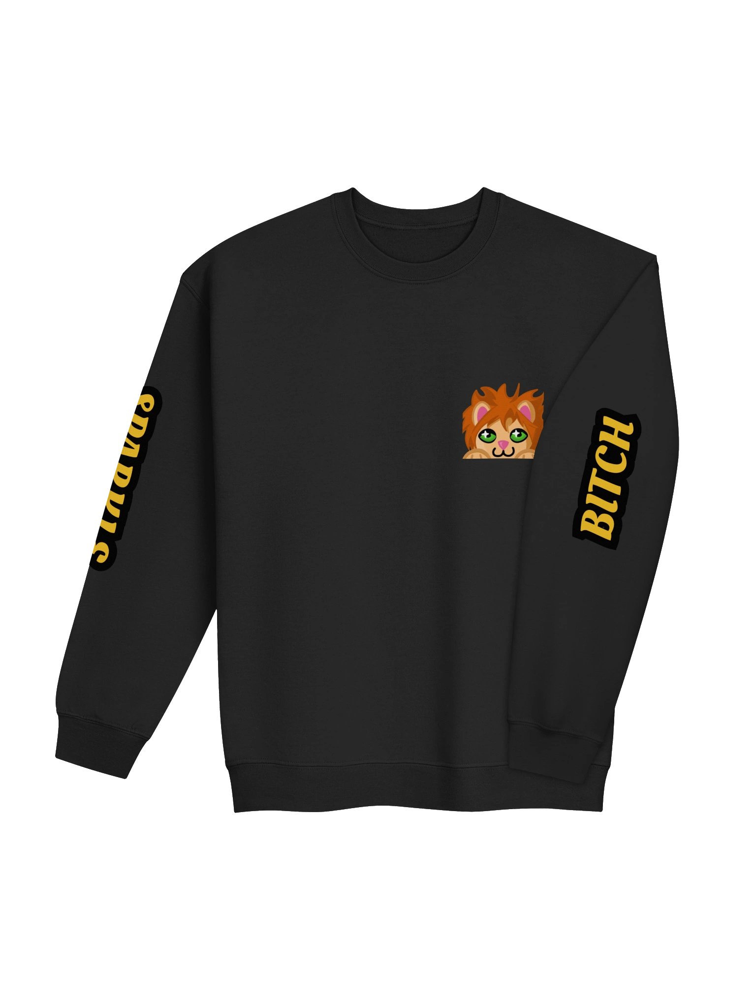 Sparkle Bitch Lion Crewneck Sweatshirt product image (3)