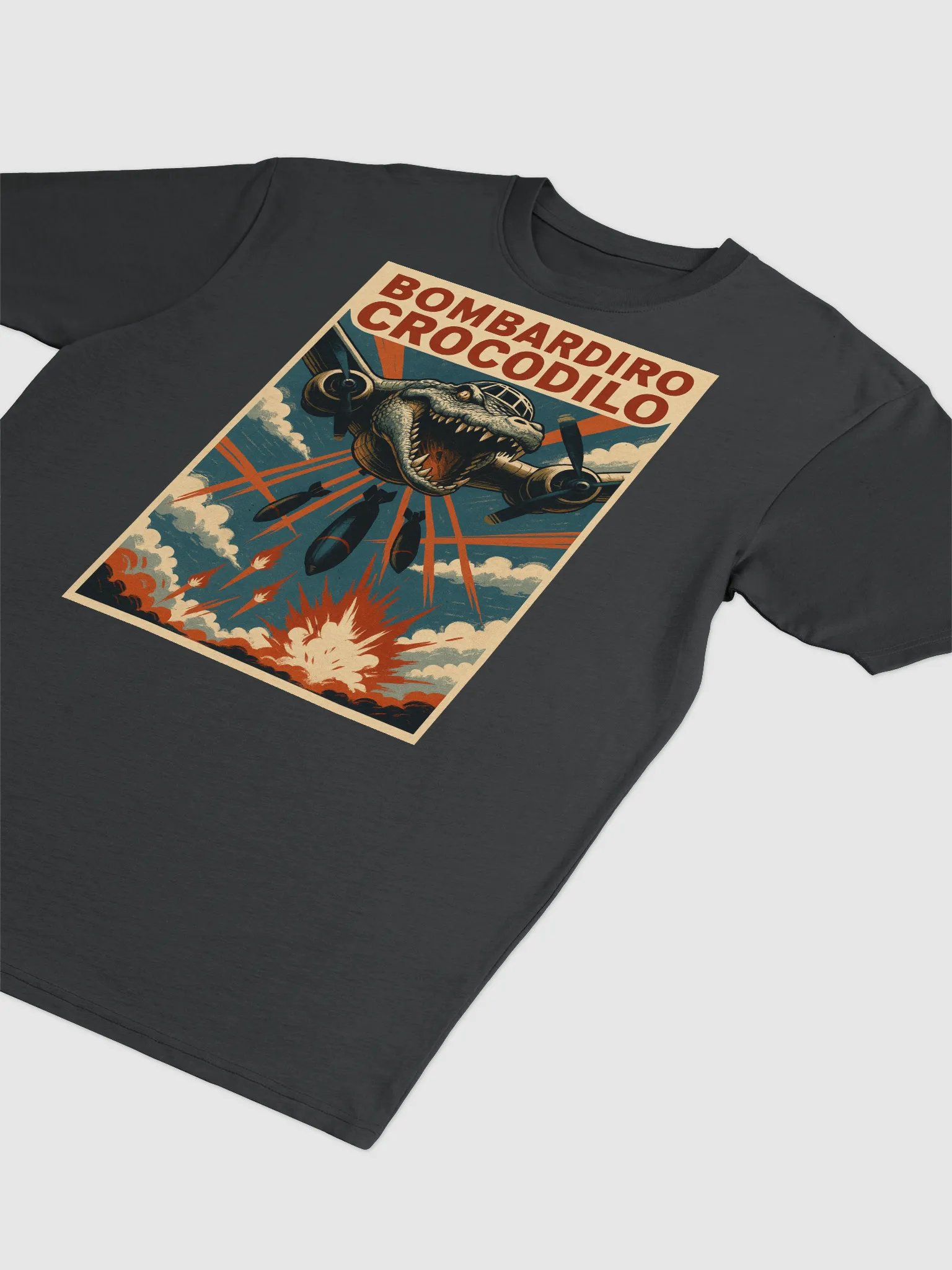 BOMBARDIRO CROCODILO POSTER SHIRT product image (2)