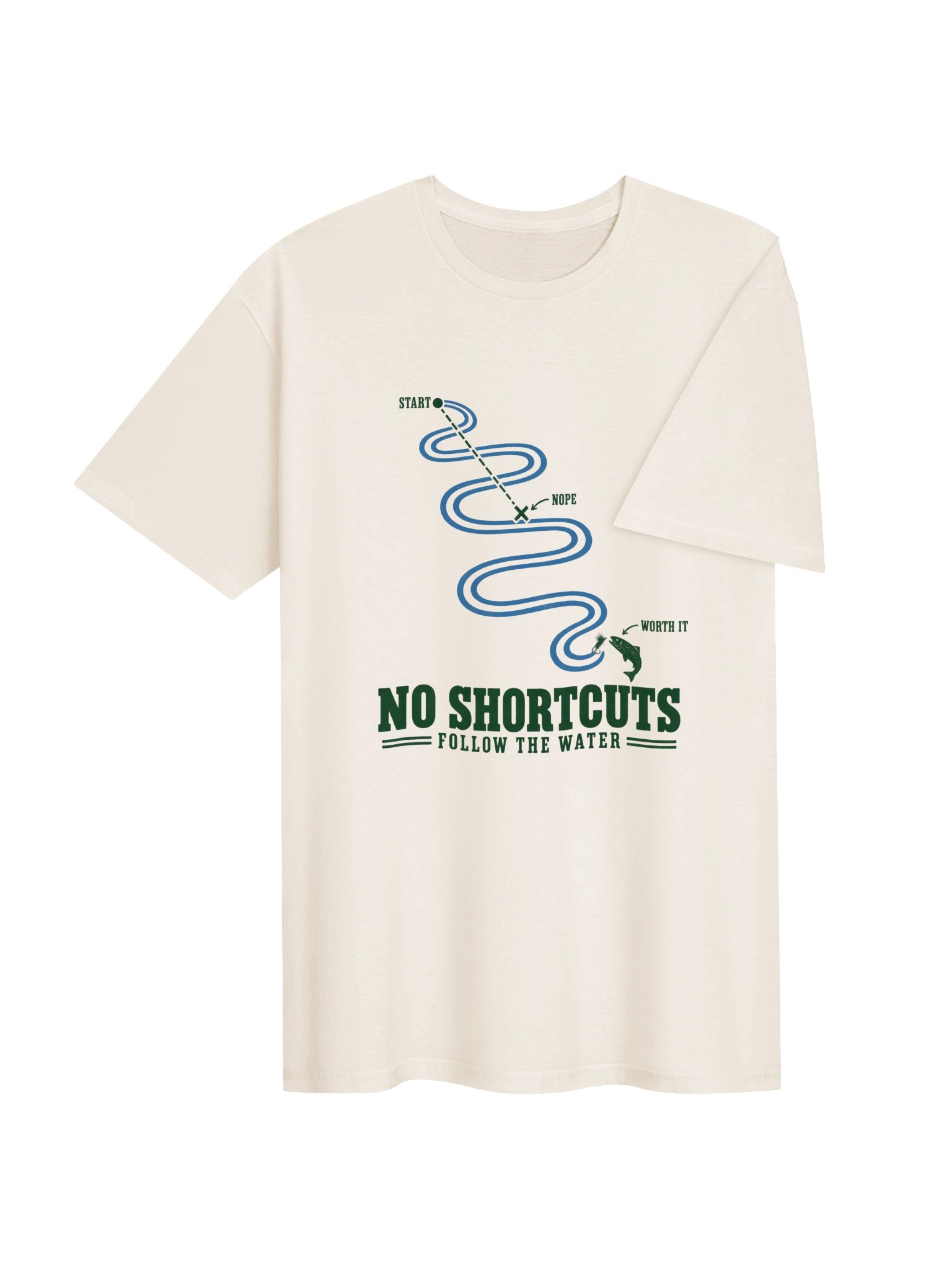 No Shortcuts T-Shirt product image (4)