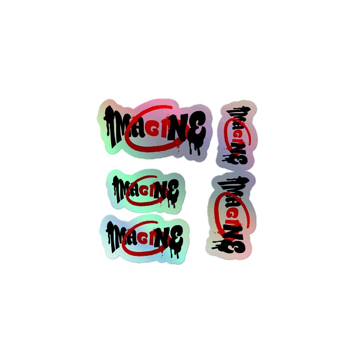 IMAG1NE | HOLOGRAPHIC STICKERS product image (1)