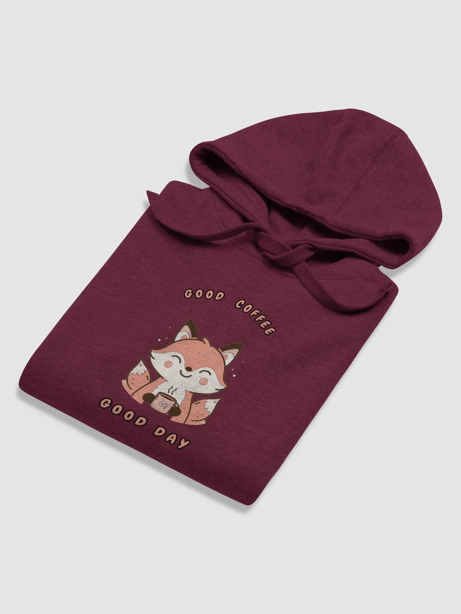 Smiling Fox Coffee Lover Hoodie product image (4)